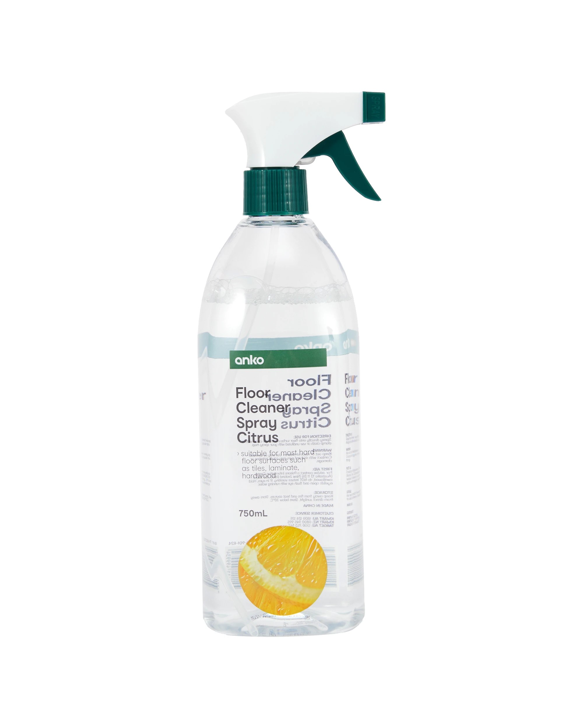1 Floor Cleaner Spray Citrus 750ml, 1 of 3