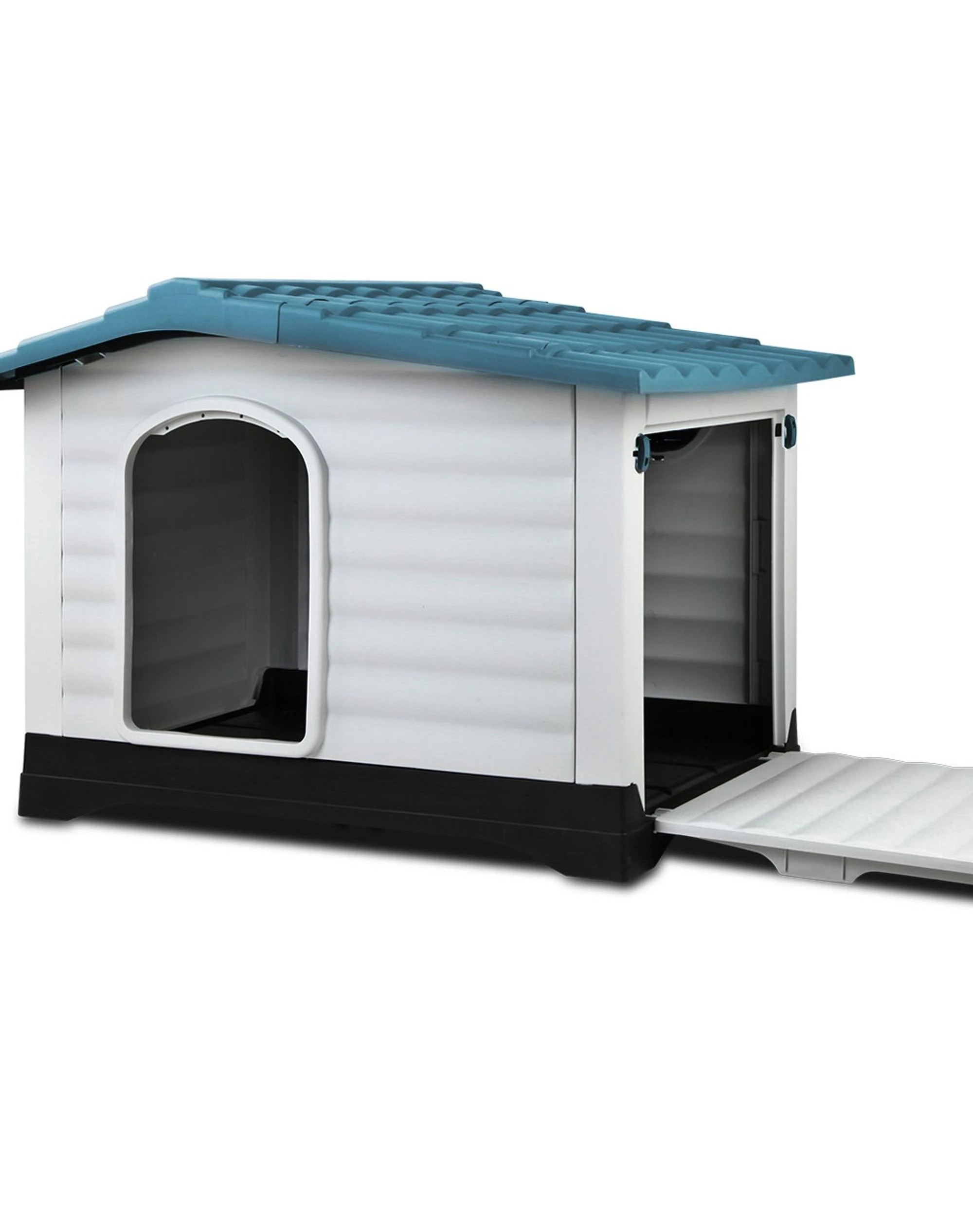 1 I.pet Dog Kennel House Extra Large Outdoor Plastic Puppy Pet Cabin Shelter Xl
 - Blue, 1 of 3