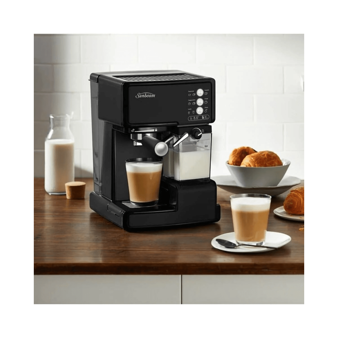 5 Sunbeam Cafe Barista Auto Coffee Machine  - Black, 5 of 5