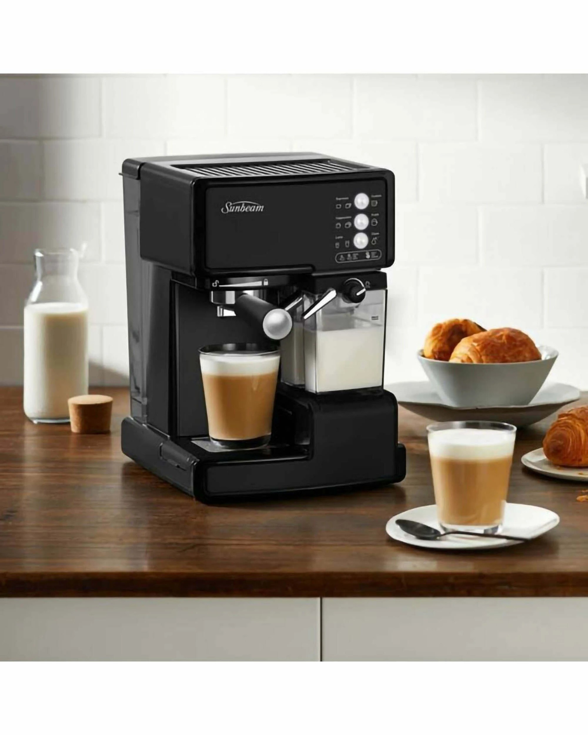5 Sunbeam Cafe Barista Auto Coffee Machine  - Black - BLACK, 5 of 5