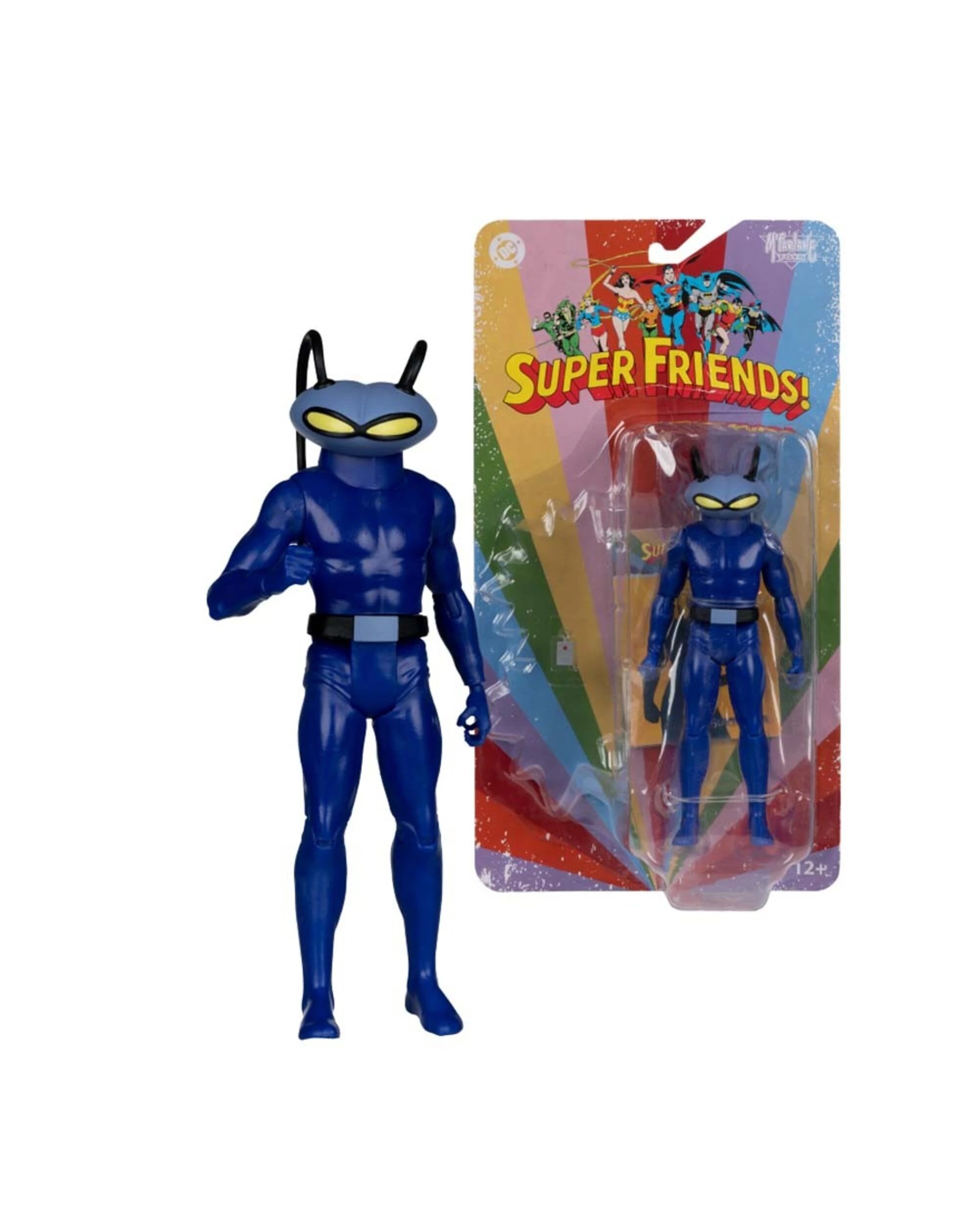 1 DC Comics - Super Friends - Black Manta Crystallized Retro Figure, 1 of 5