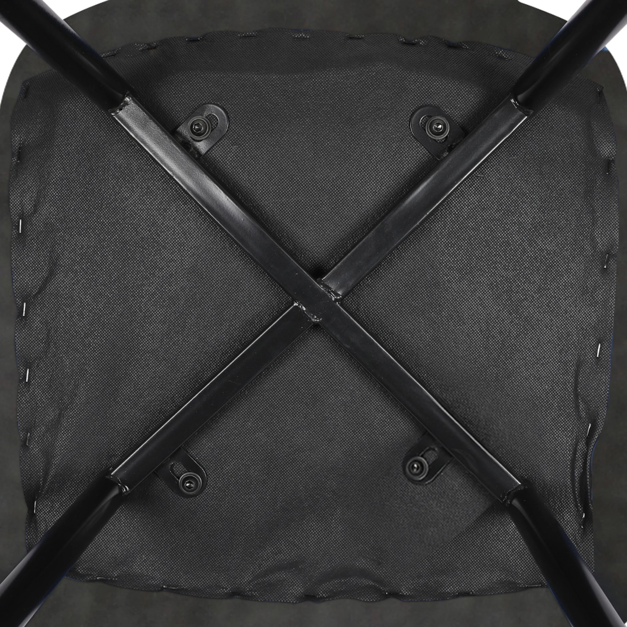 3 Levede 1 Set Of 4 Retro Dining Chairs - Grey, 3 of 6