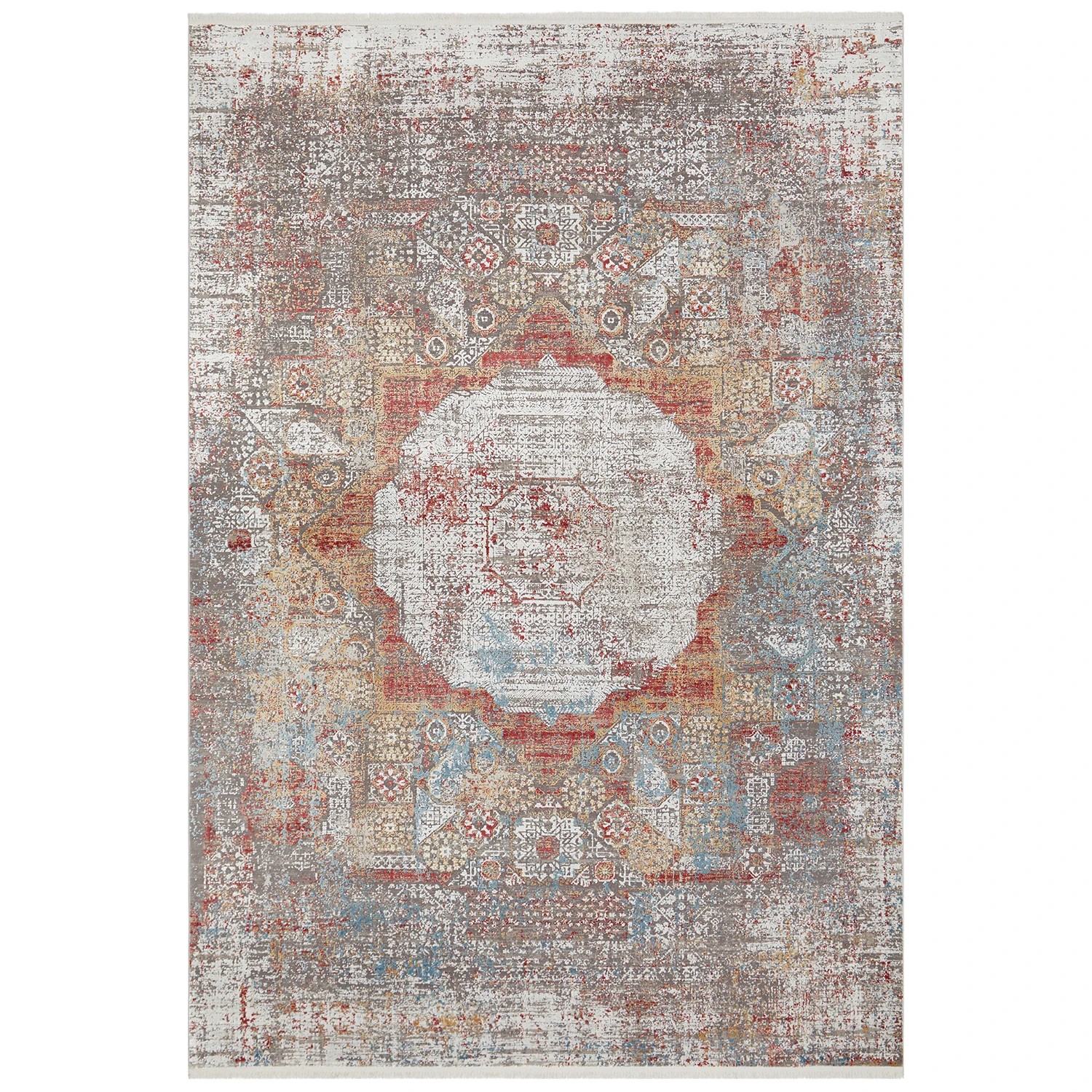 1 Common Ground Rugs Glimmers 103 290x200cm - Large Bamboo Silk Power Loomed Floor Rug - Brown, 1 of 9