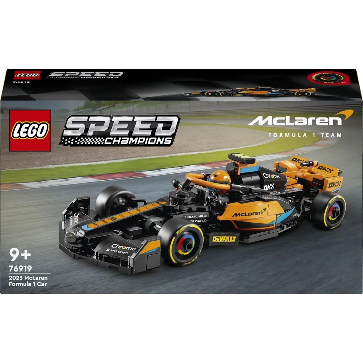 1 LEGO Speed Champions 2023 McLaren Formula 1 Race Car 76919, 1 of 11