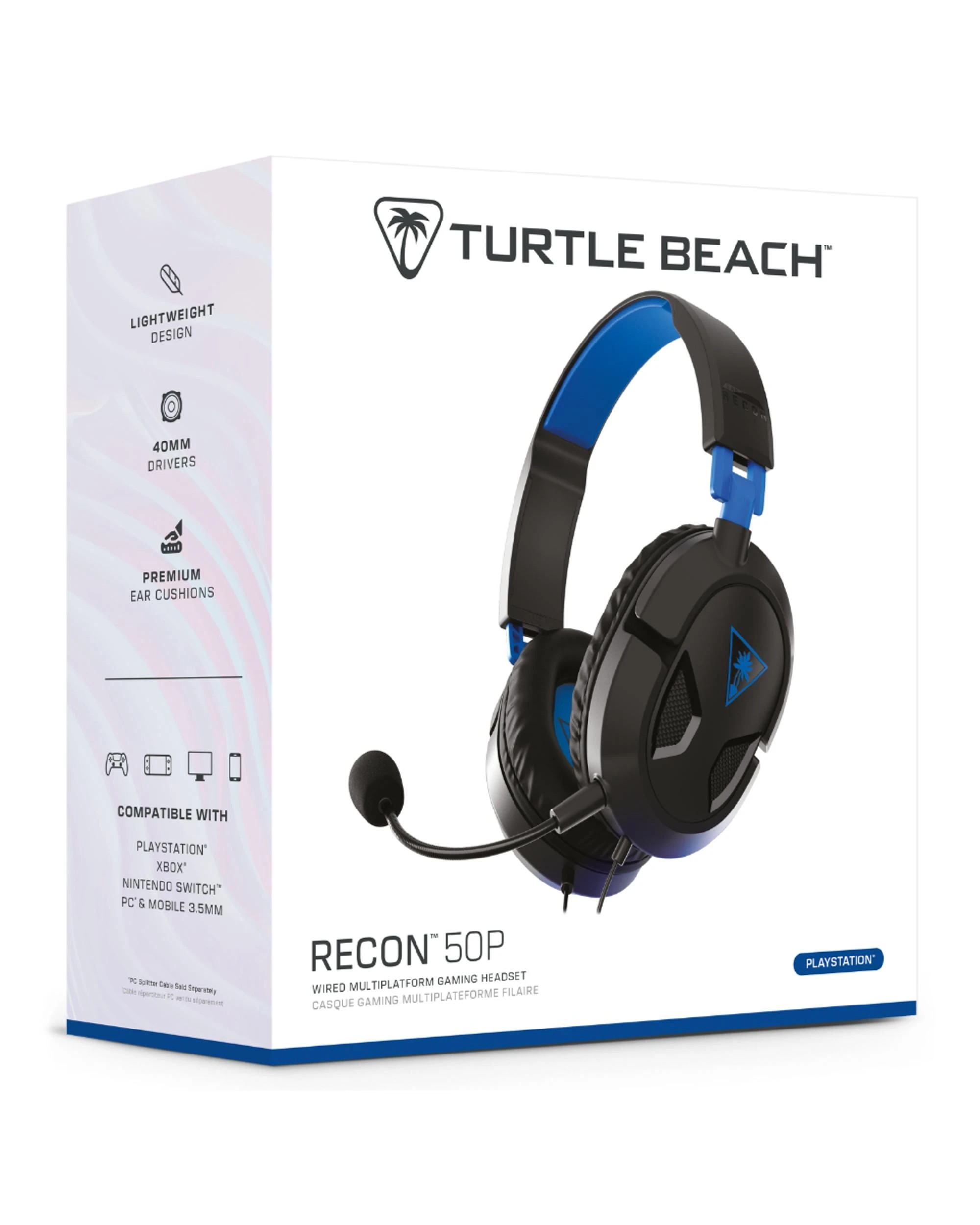3 Turtle Beach Ear Force Recon 50P Wired Gaming Headset, 3 of 5