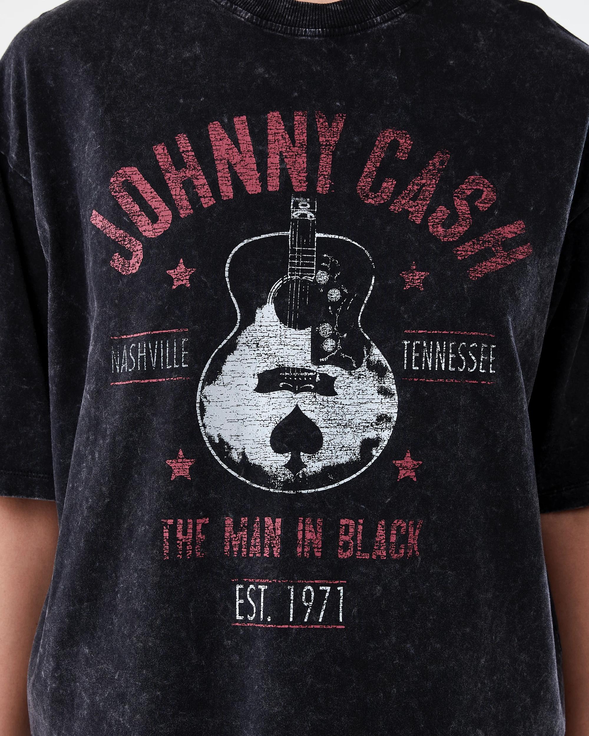 5 Short Sleeve Oversized Johnny Cash License T-shirt Johnnycash, 5 of 5