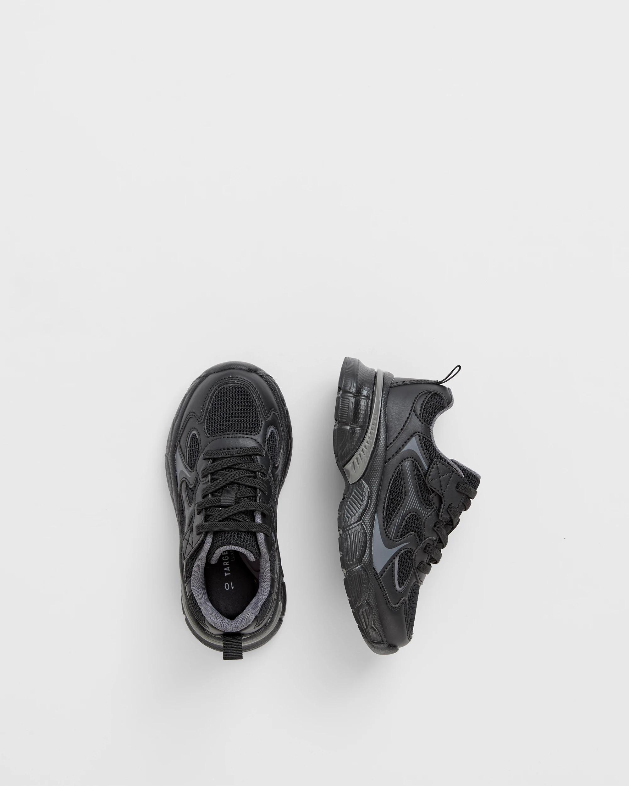 3 Target Kids Mesh Trend Sneakers BLACK, 3 of 3