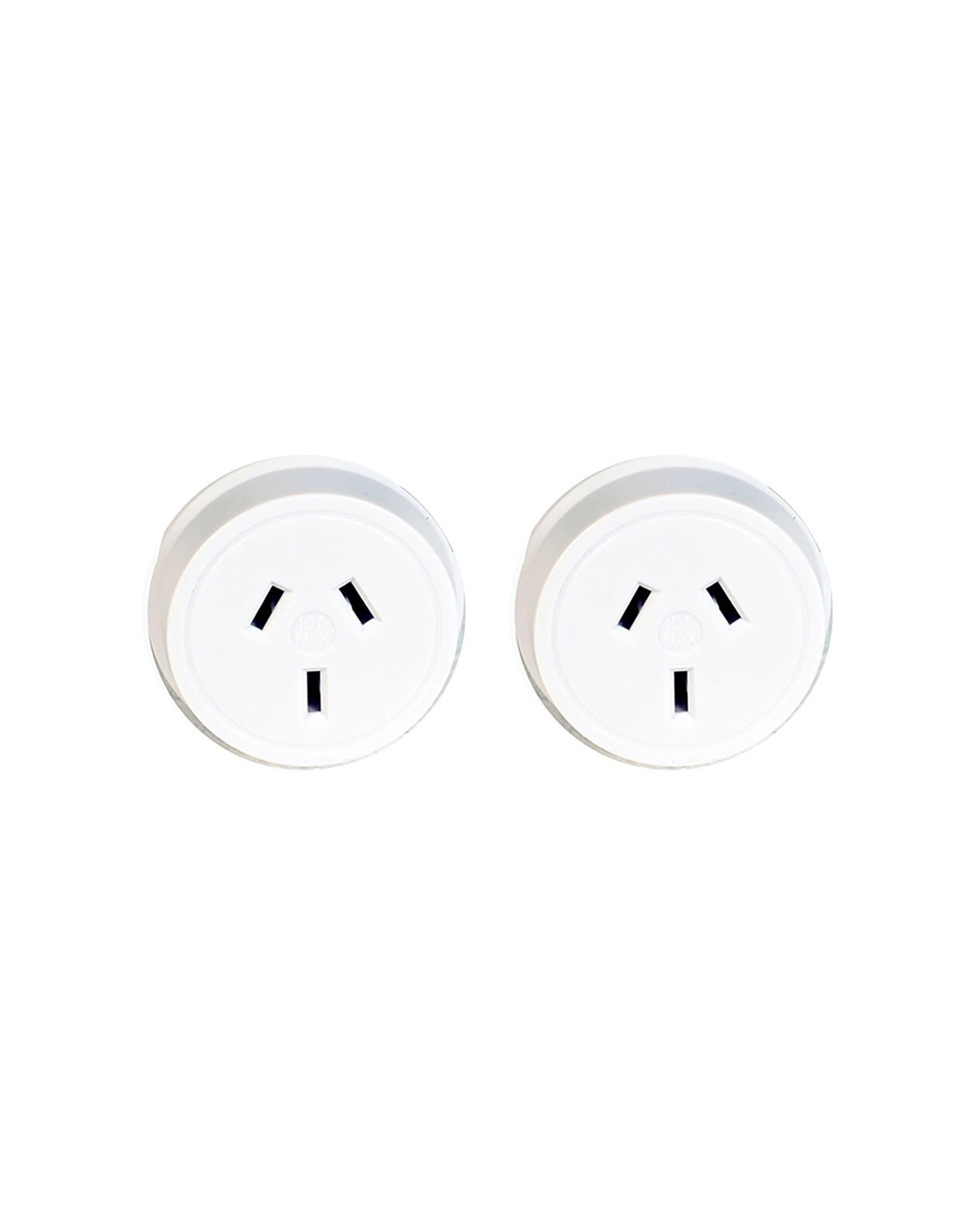 1 Tosca 2Pk Ob Travel Power Adapter Converter Plug - Bal/Eur - Plain, 1 of 2