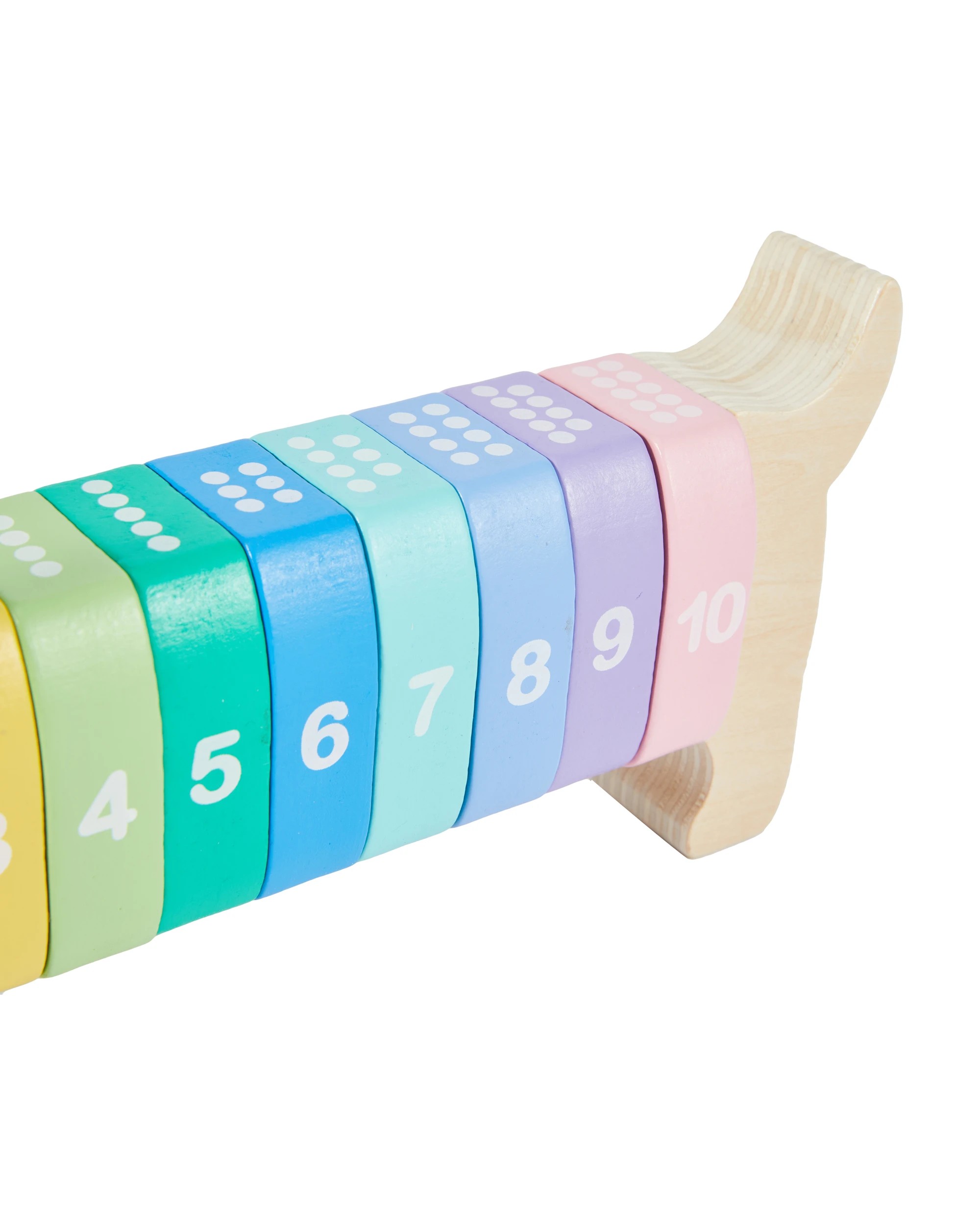 6 Wooden Play Count and Stack Dog, 6 of 8