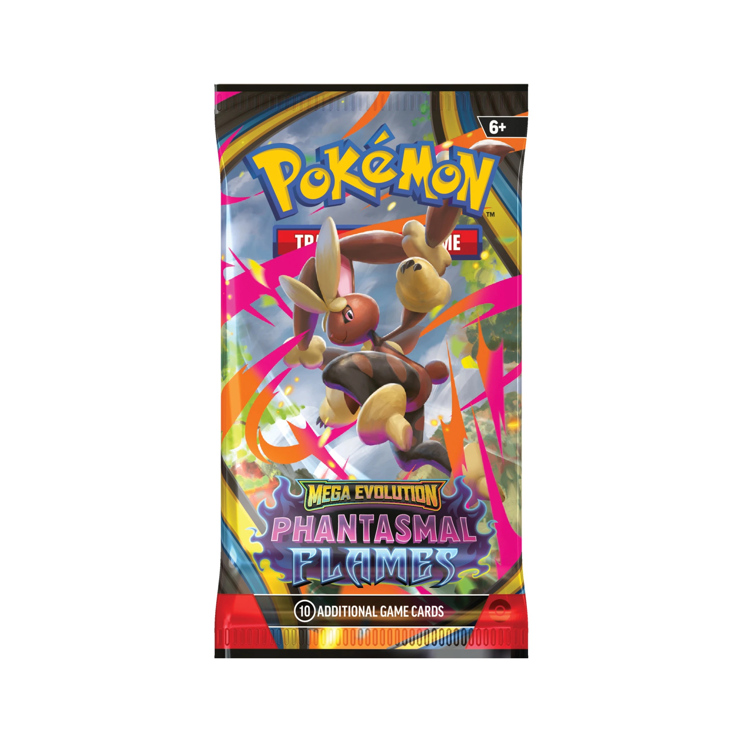 6 Pokemon Trading Card Game: Mega Evolution - Phantasmal Flames Booster Display (36 Boosters) - Assorted, 6 of 8