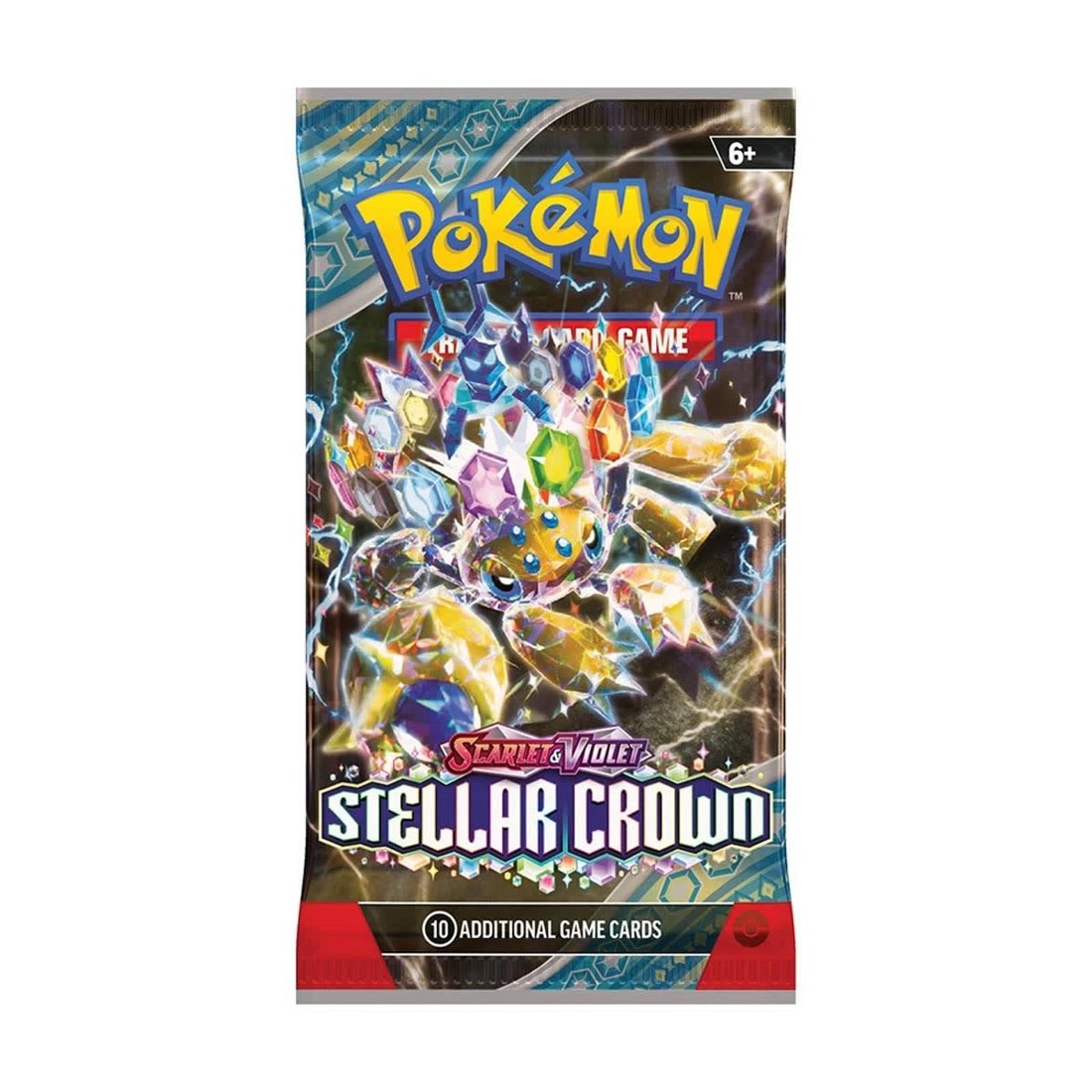 5 Pokemon Trading Card Game: Scarlet & Violet Stellar Crown Booster Display - Assorted, 5 of 6
