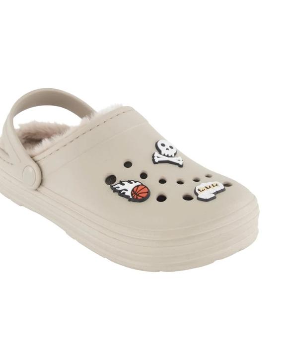 Senior Faux Fur Lined Clogs