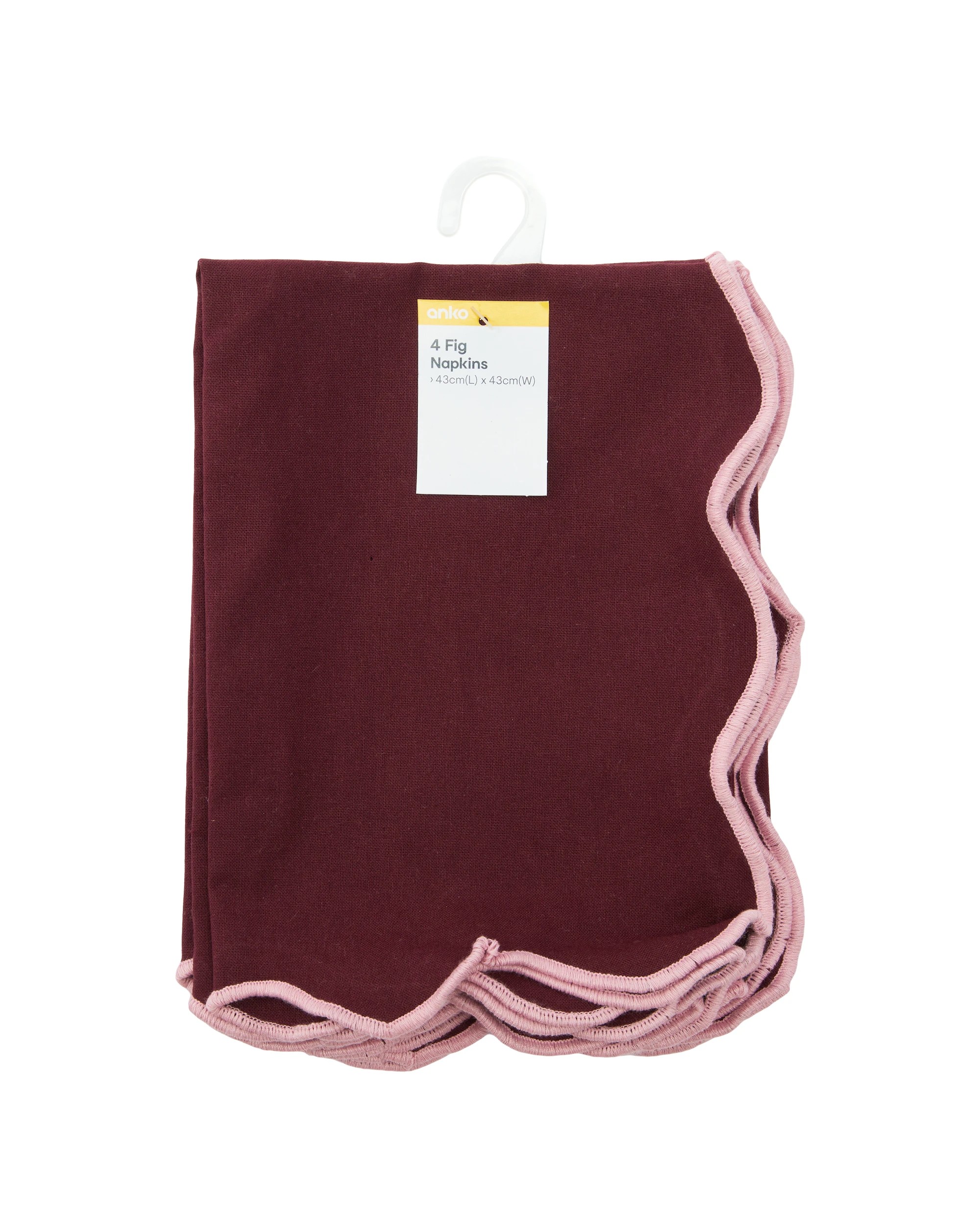 4 4 Pack Fig Napkins, 4 of 4