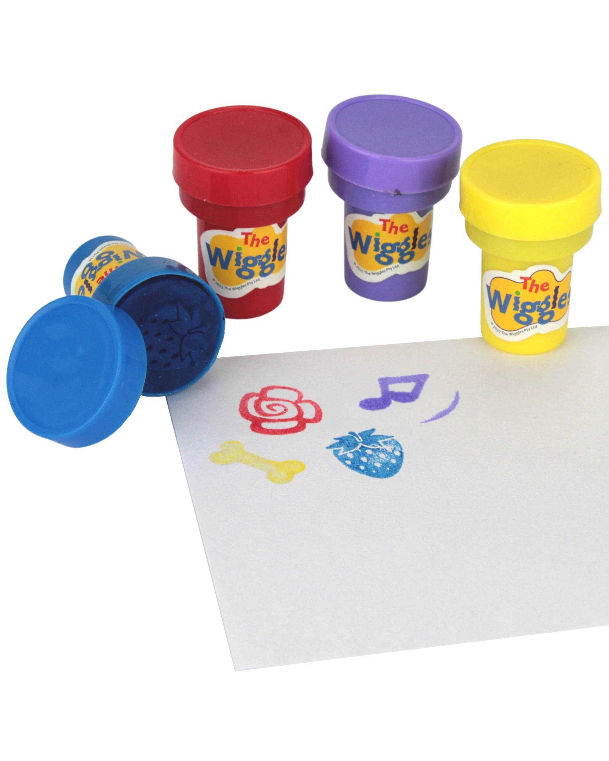 1 The Wiggles Party Stamps (Pack of 4), 1 of 2