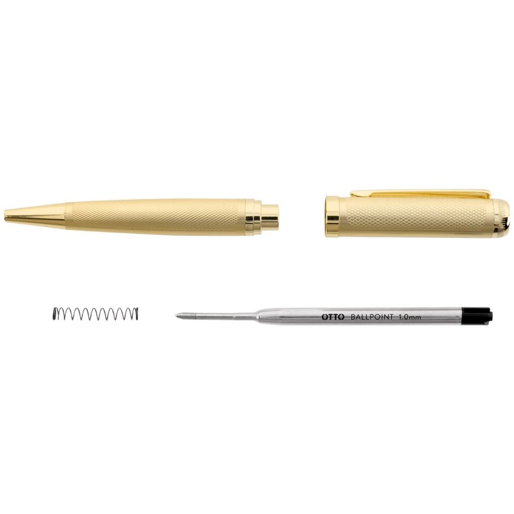 6 Otto Premium Paris Ballpoint Pen 1mm Gold, 6 of 7