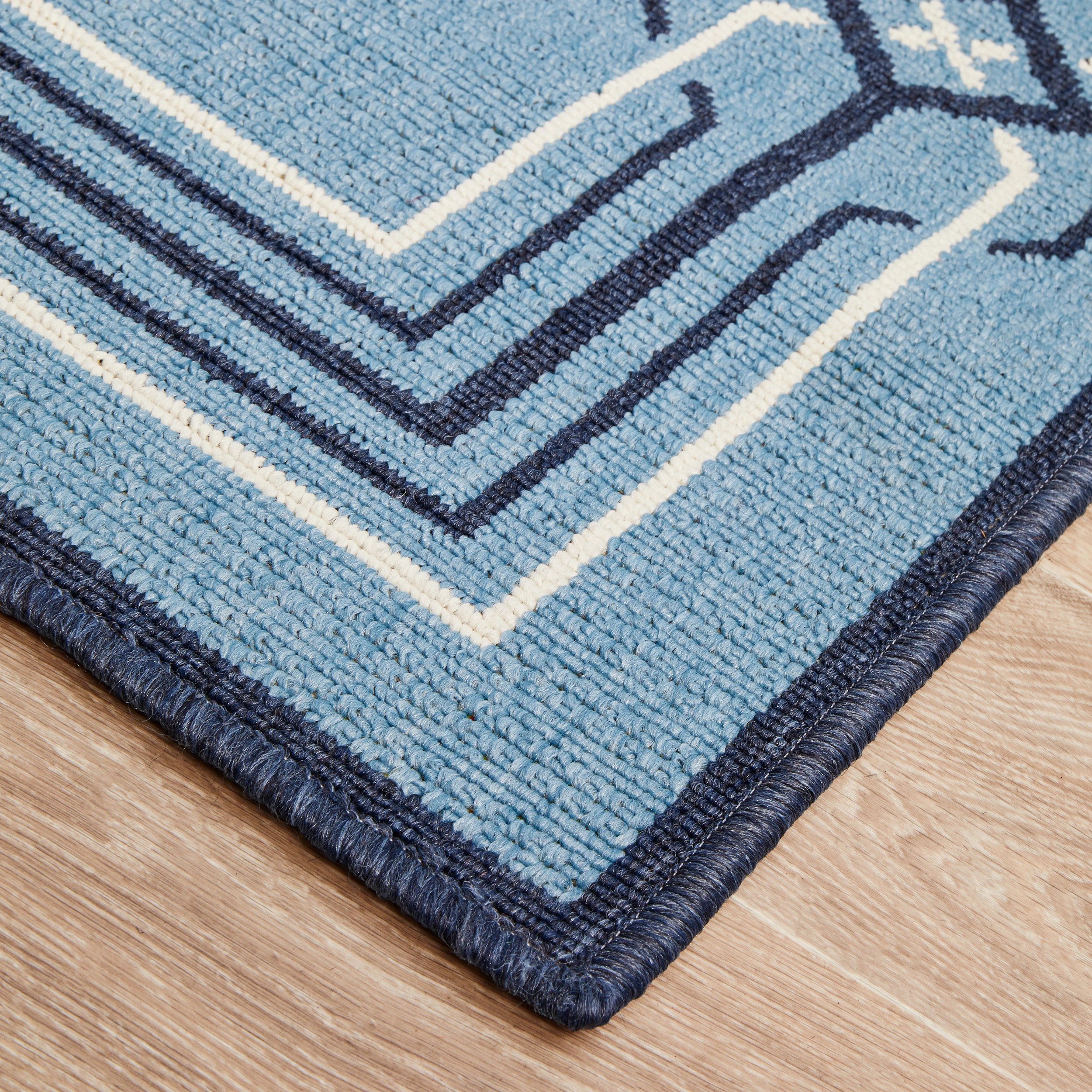 5 Common Ground Rugs Coastline 6666 220x150cm - Medium Outdoor Rug - Blue, 5 of 8