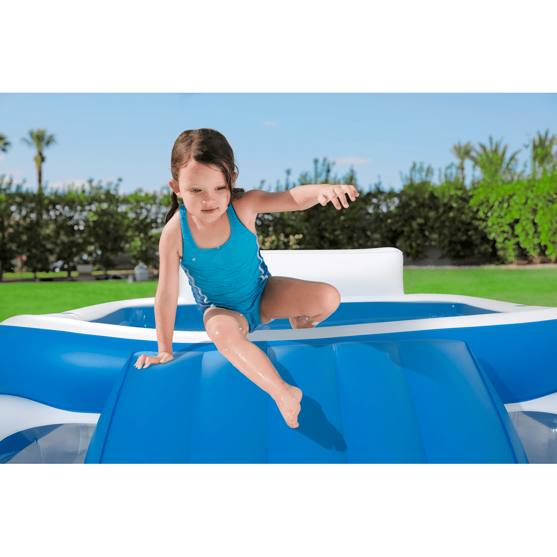 6 Bestway Family Pool with Slide, 6 of 7