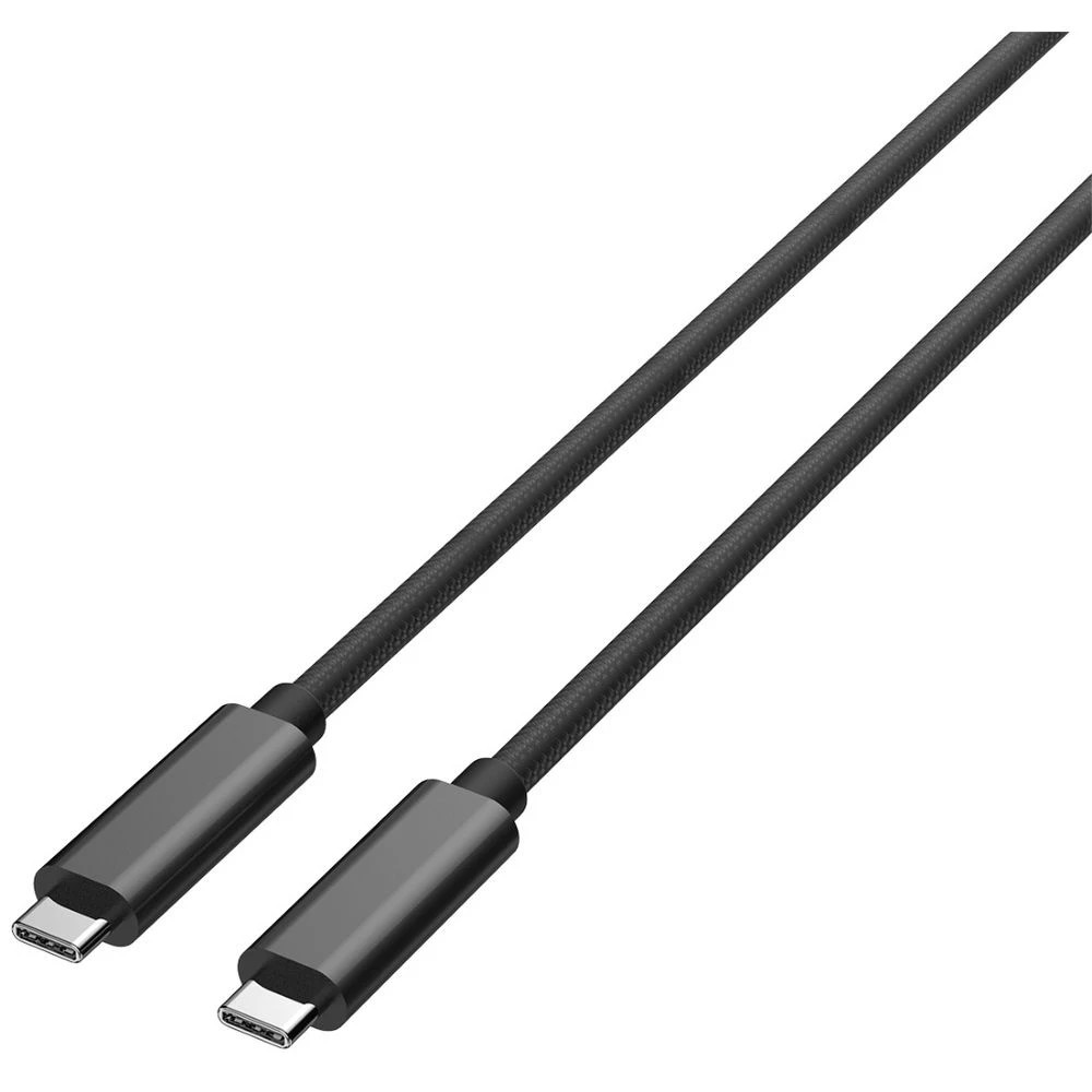 2 J.Burrows USB-C to USB-C 3.2 Cable 5A 1.2m Black, 2 of 3