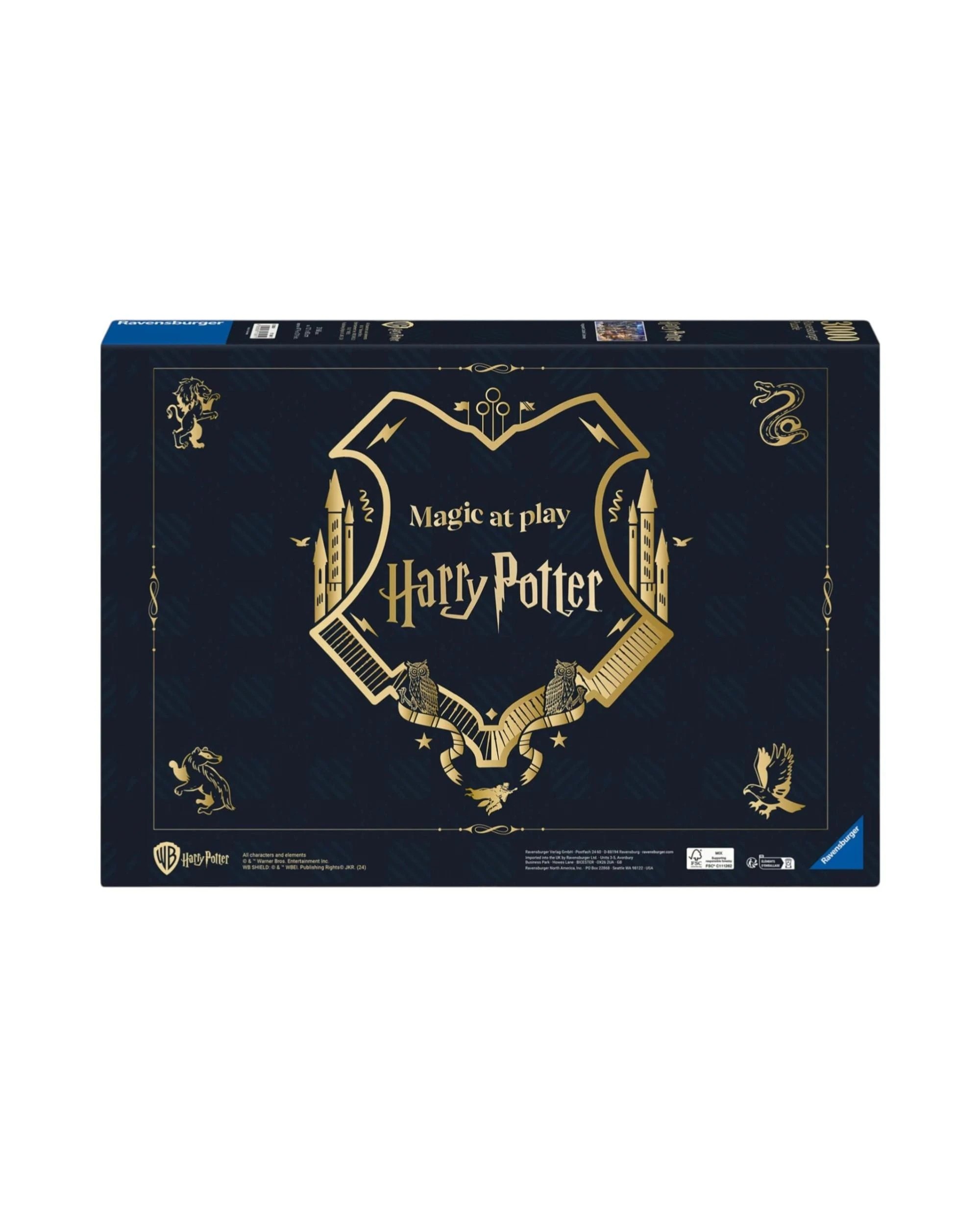 3 Ravensburger Harry Potter Hogwarts Castle Cutaway 3000 Piece Jigsaw Puzzle, 3 of 5