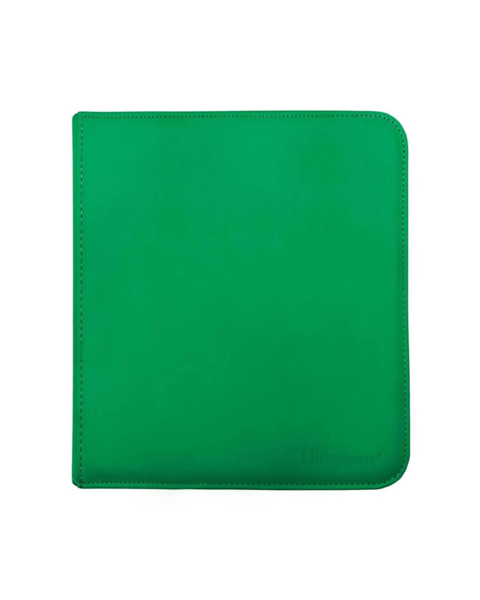 1 Ultra Pro - Zippered Pro 12-Pocket Premium Binder - Green, 1 of 5
