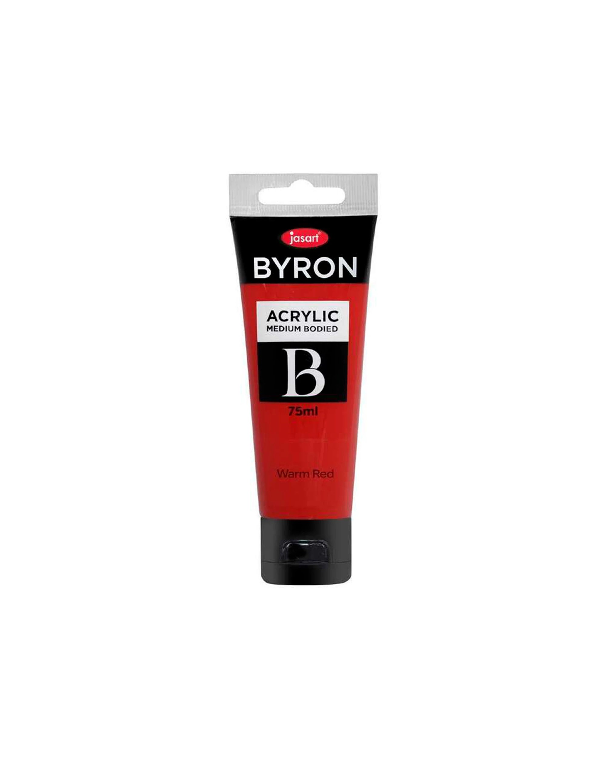 2 Jasart 10PK Byron Acrylic Paint Tube Art Craft Medium Bodied Non Toxic 75ml Warm - Red, 2 of 2
