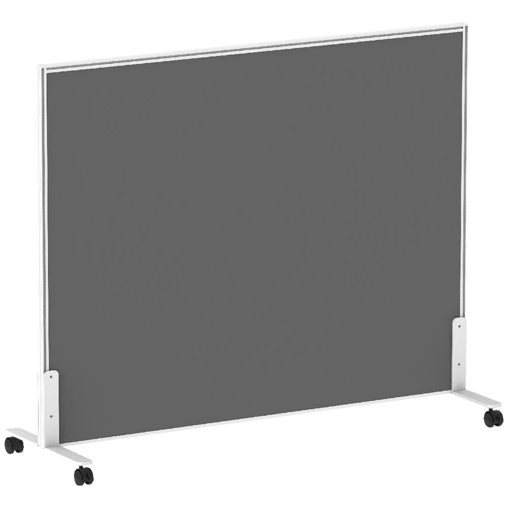 7 Stilford Professional Partition Screen St&ing Feet Black Office Furnishing Accessories Workspace Screens & Partitions, 7 of 7