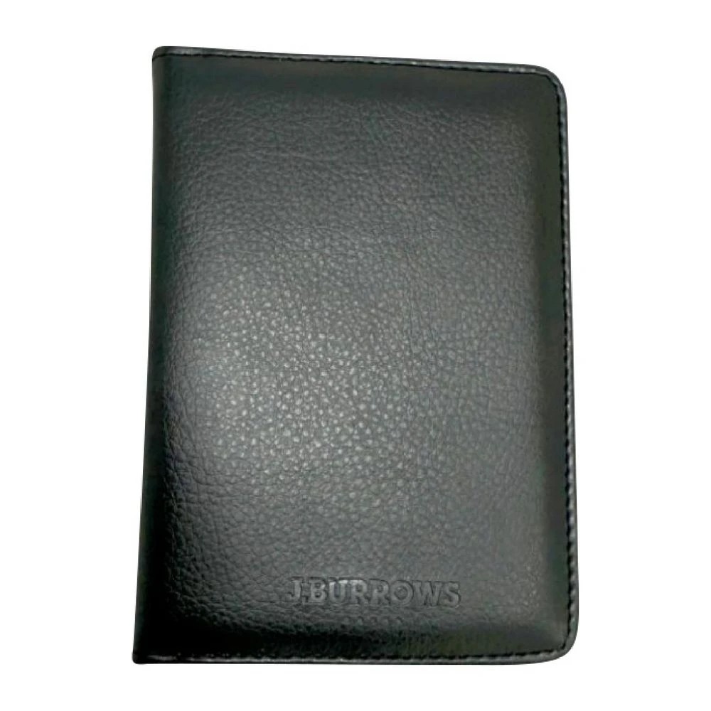 3 J.Burrows Passport Holder Black, 3 of 5