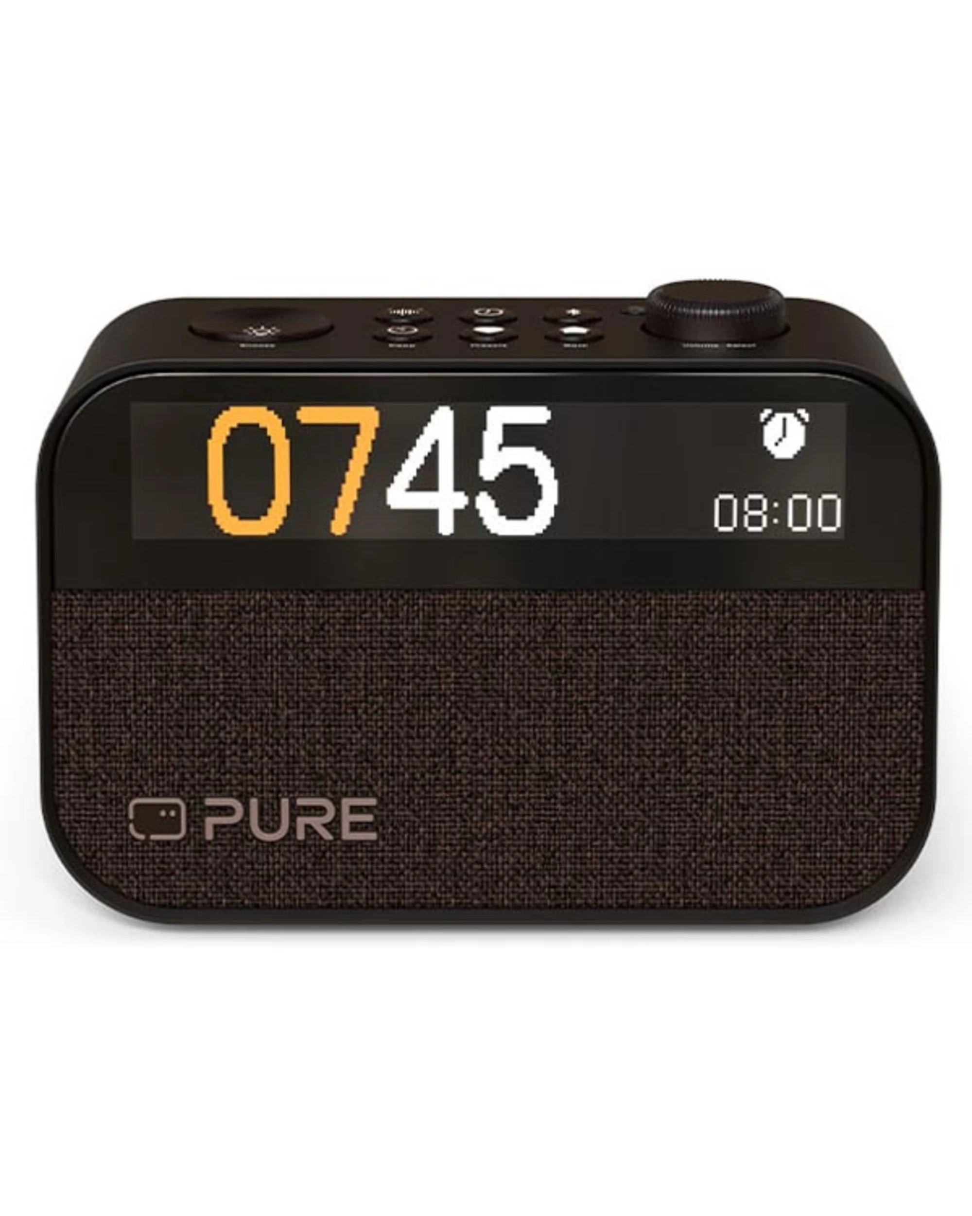 2 Pure Moment Charge Clock Radio and Sleep Companion - Black, 2 of 5