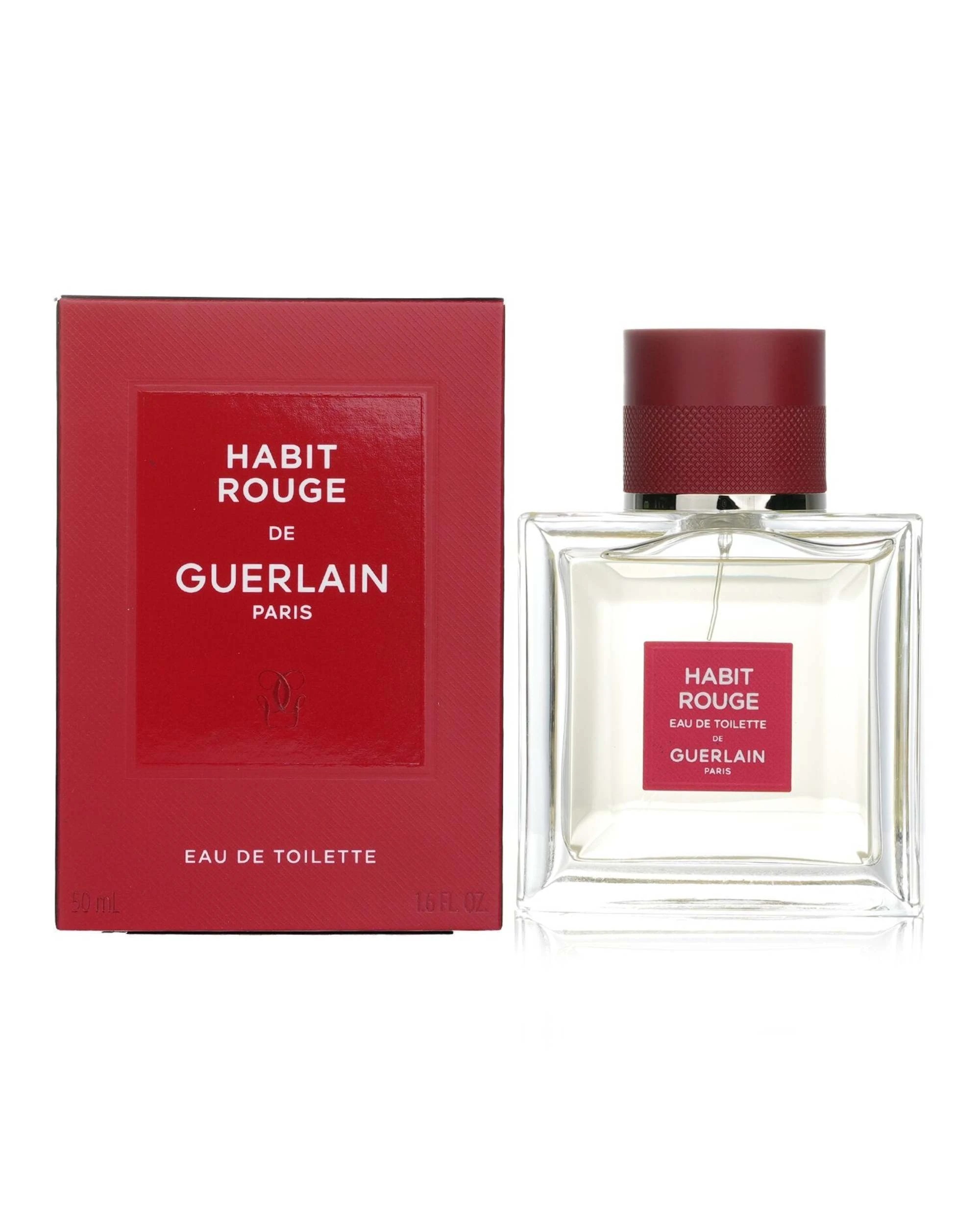 2 Guerlain Habit Rouge Eau De Toilette Spray 50ml/1.6oz, 2 of 4