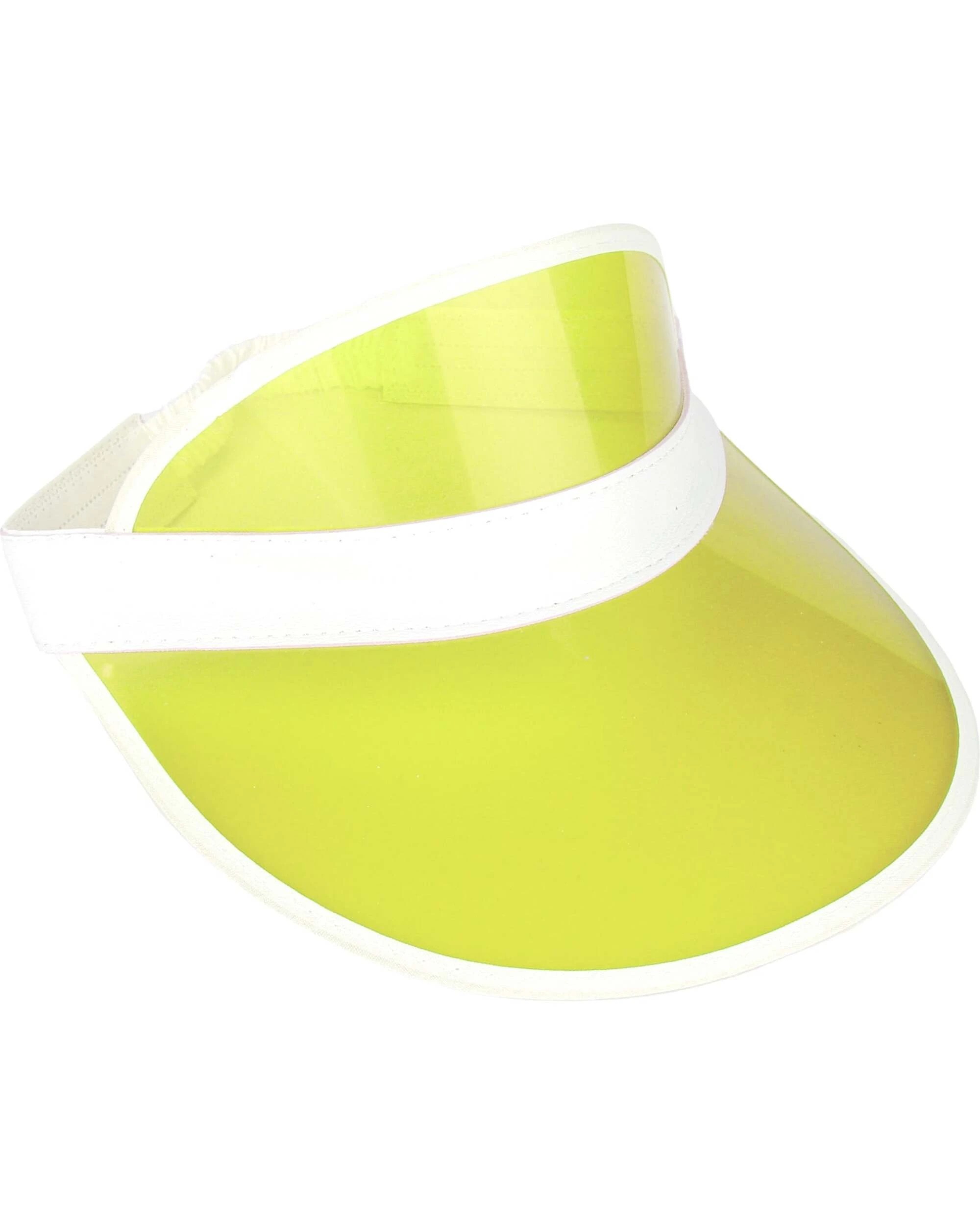 1 Oceana 80's White Rim Visor - Yellow, 1 of 1