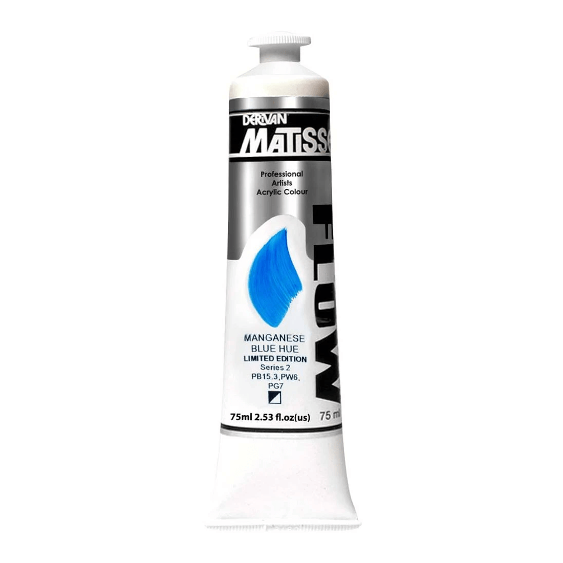 1 Derivan Matisse Flow Paint 75mL Manganese Blue S2, 1 of 1
