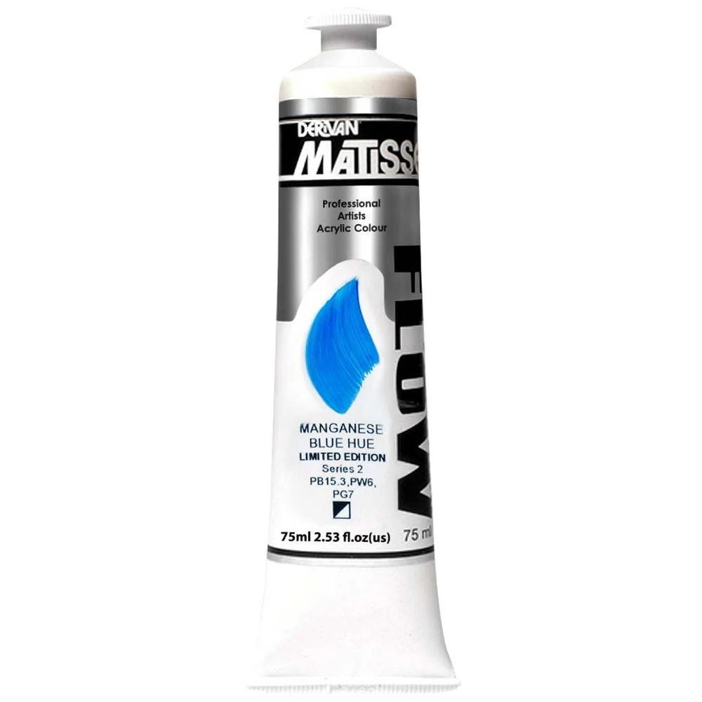1 Derivan Matisse Flow Paint 75mL Manganese Blue S2, 1 of 1