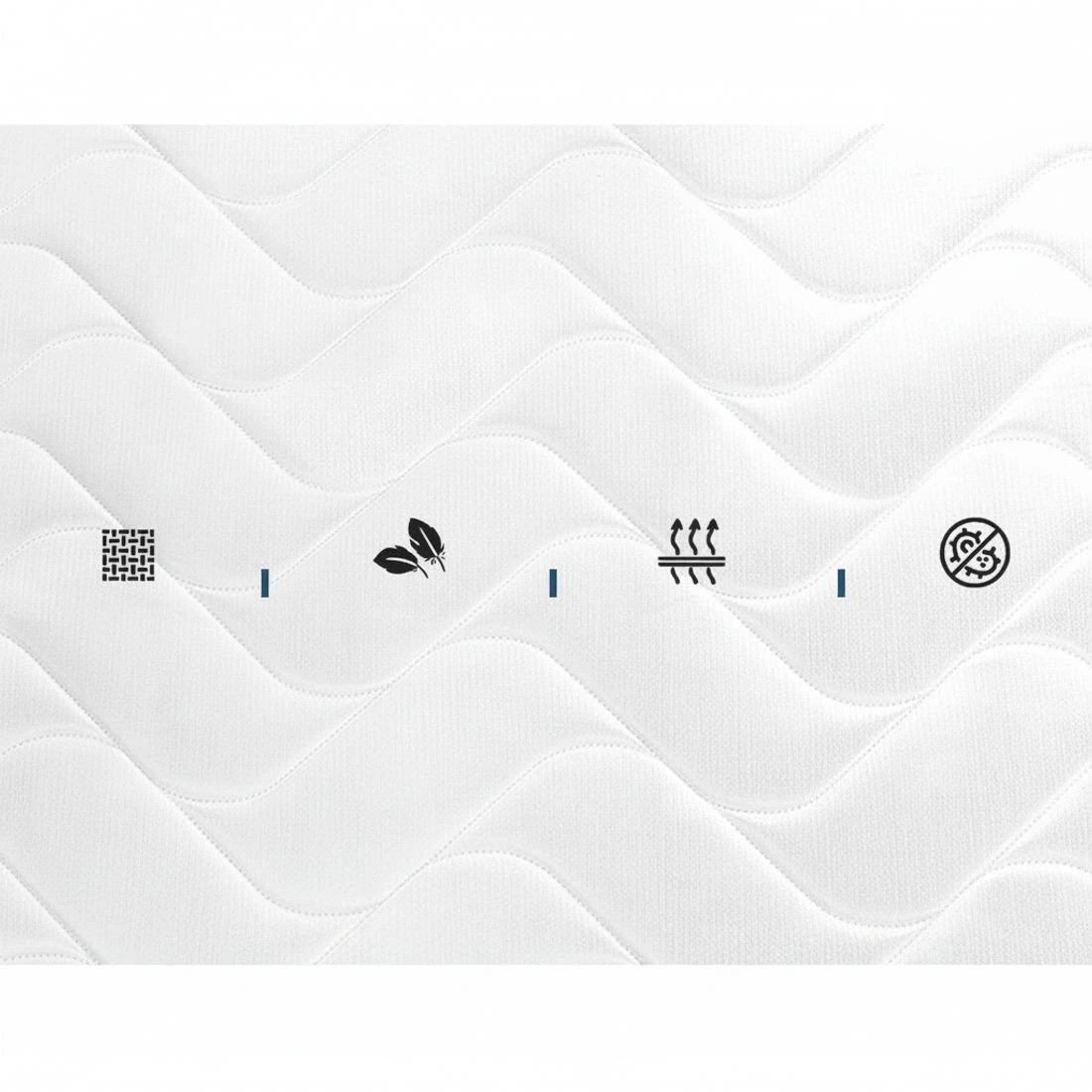 6 Giselle Bedding 13cm Mattress - Double - White, 6 of 7