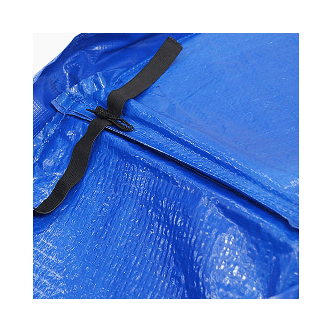 6 10ft Trampoline Replacement Safety Pad and Net Round 8 Poles Blue, 6 of 7