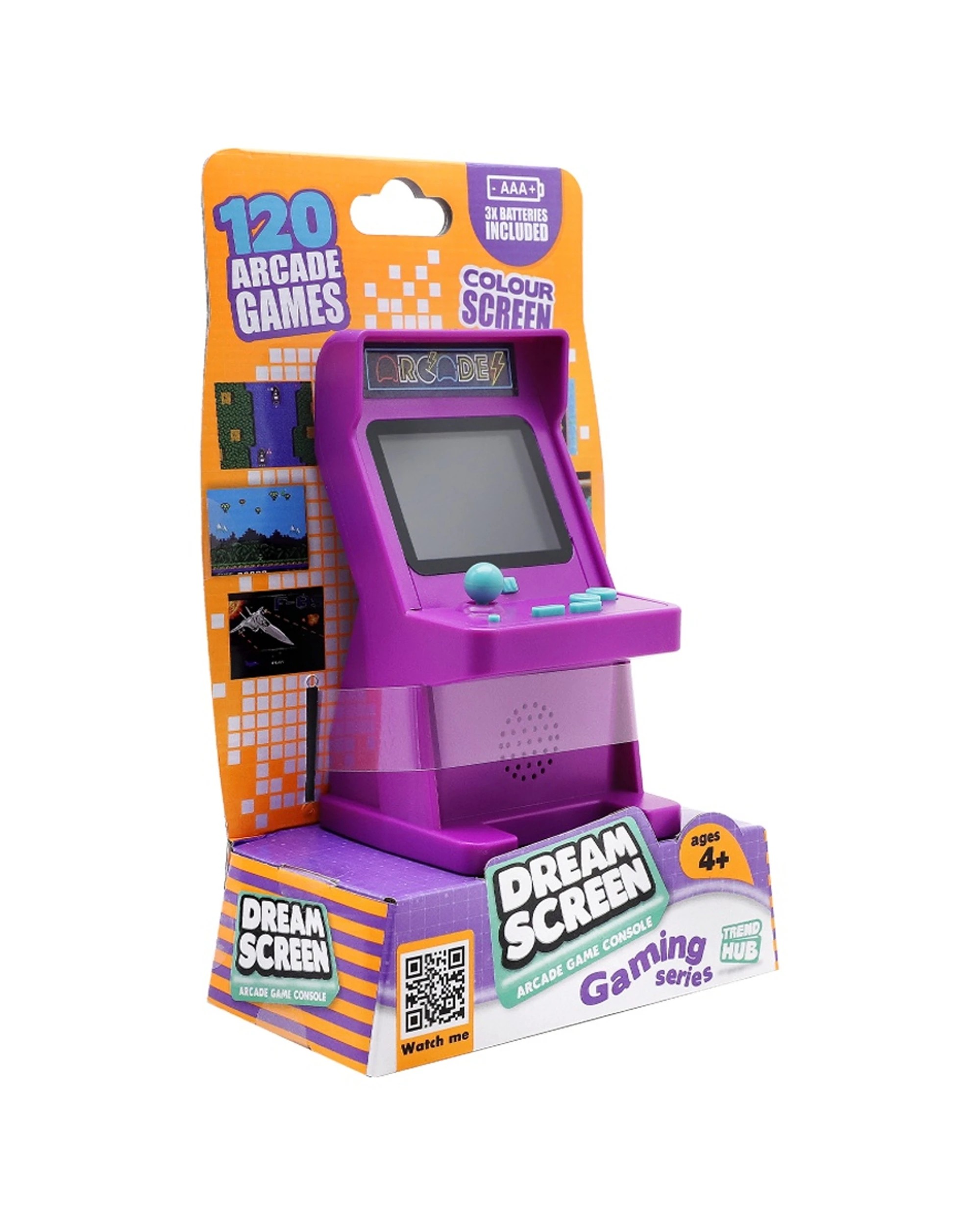9 Trend Hub Kids Dream Screen Retro Arcade Game Console - Multi, 9 of 9