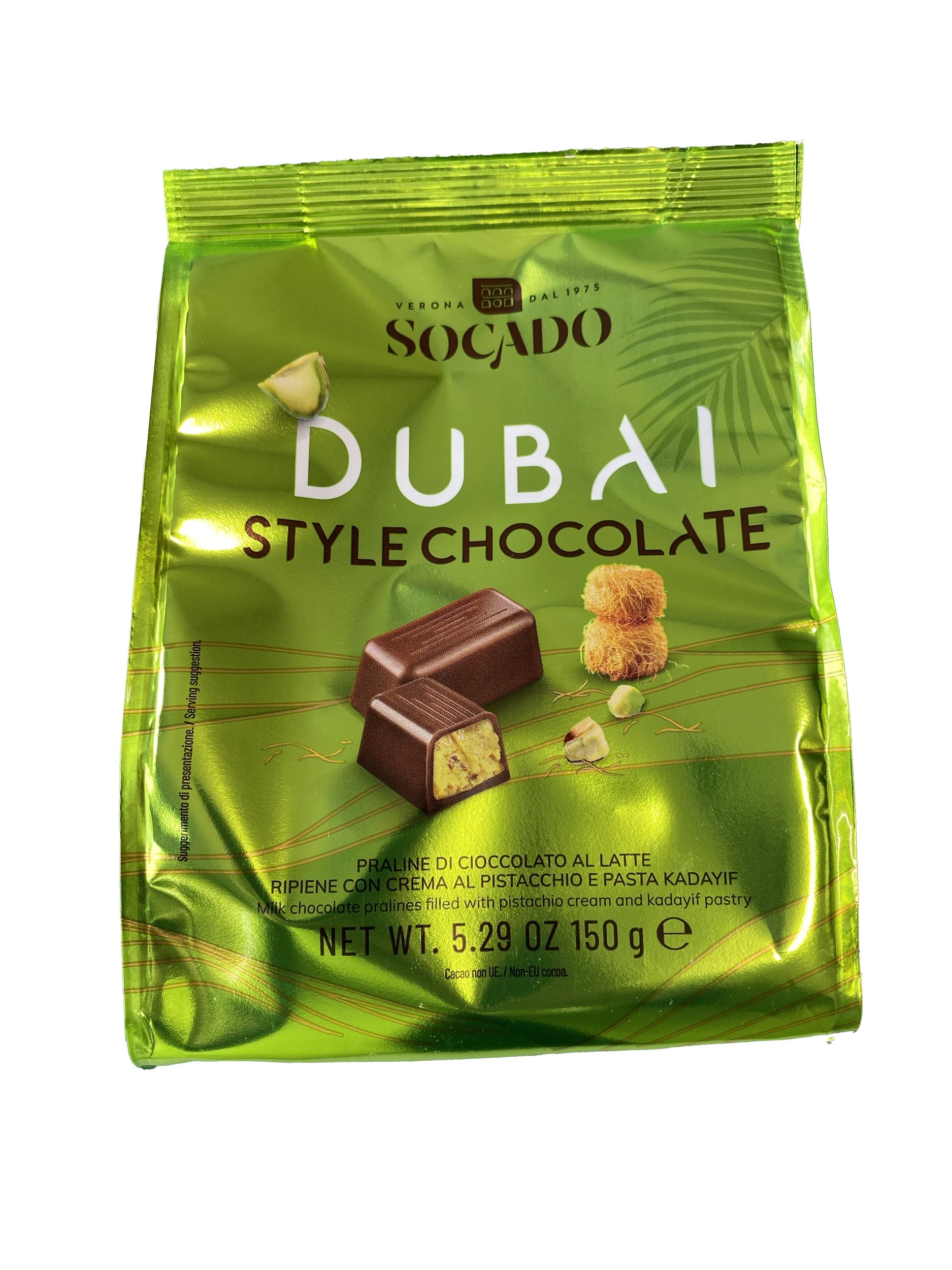 1 Socado Dubai Style Chocolate 150g, 1 of 2