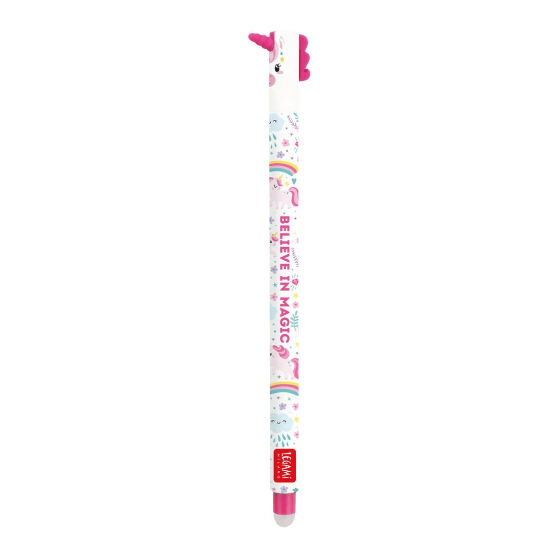 1 Legami Erasable Gel Pen Unicorn Pink, 1 of 5