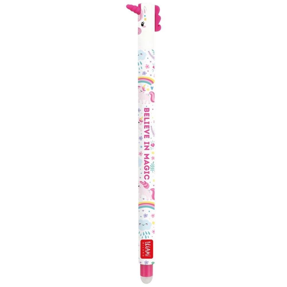 1 Legami Erasable Gel Pen Unicorn Pink, 1 of 5