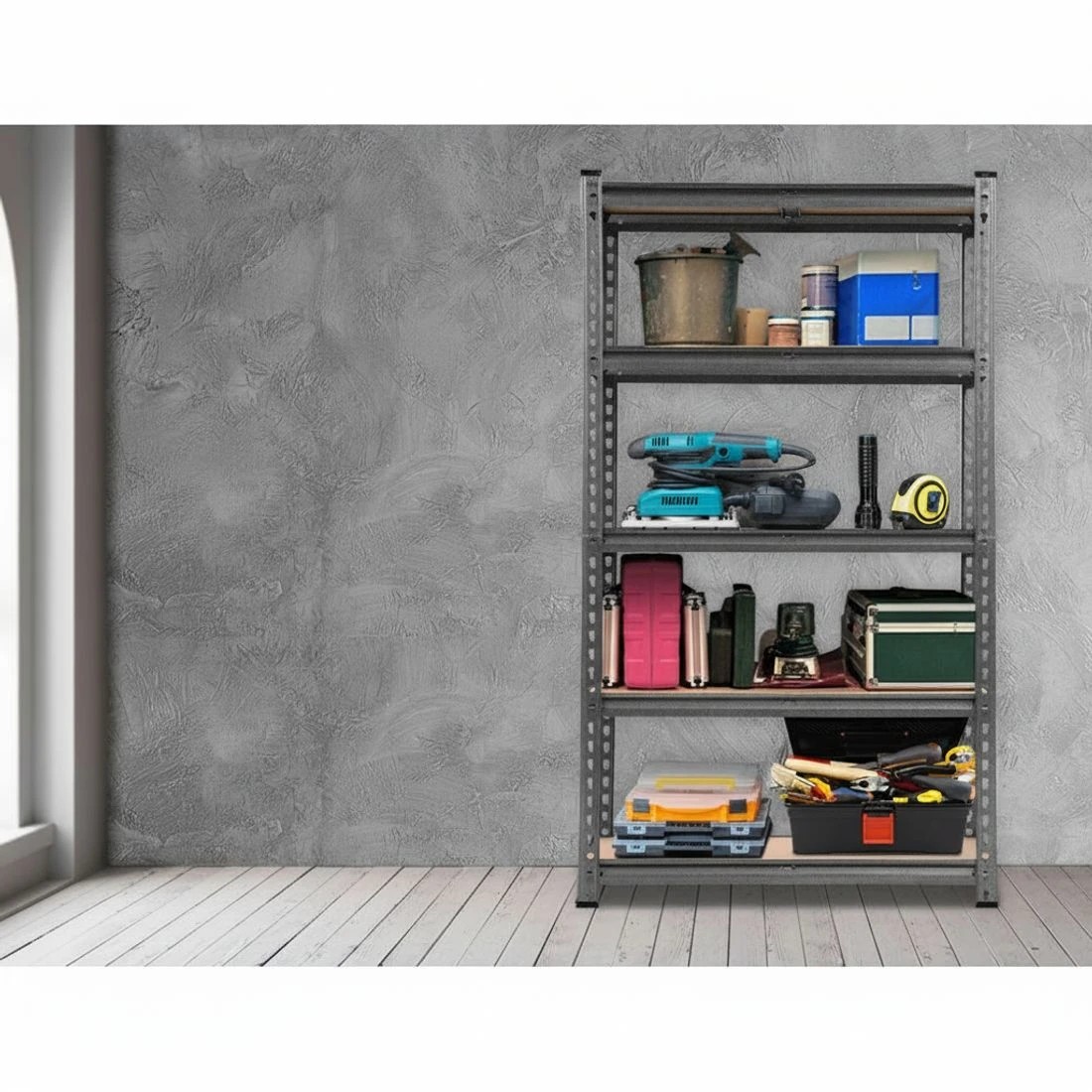 2 Giantz 5x1.5M Garage Shelving Warehouse Rack Pallet Racking Storage - Multi, 2 of 5