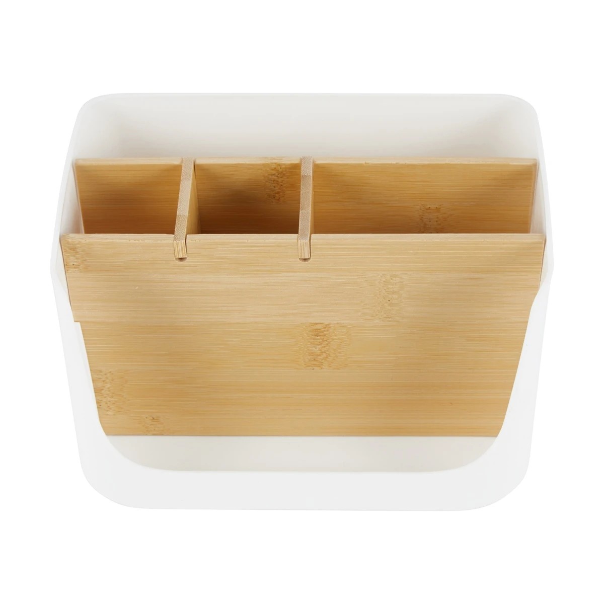 3 Small Desk Caddy - White, 3 of 8