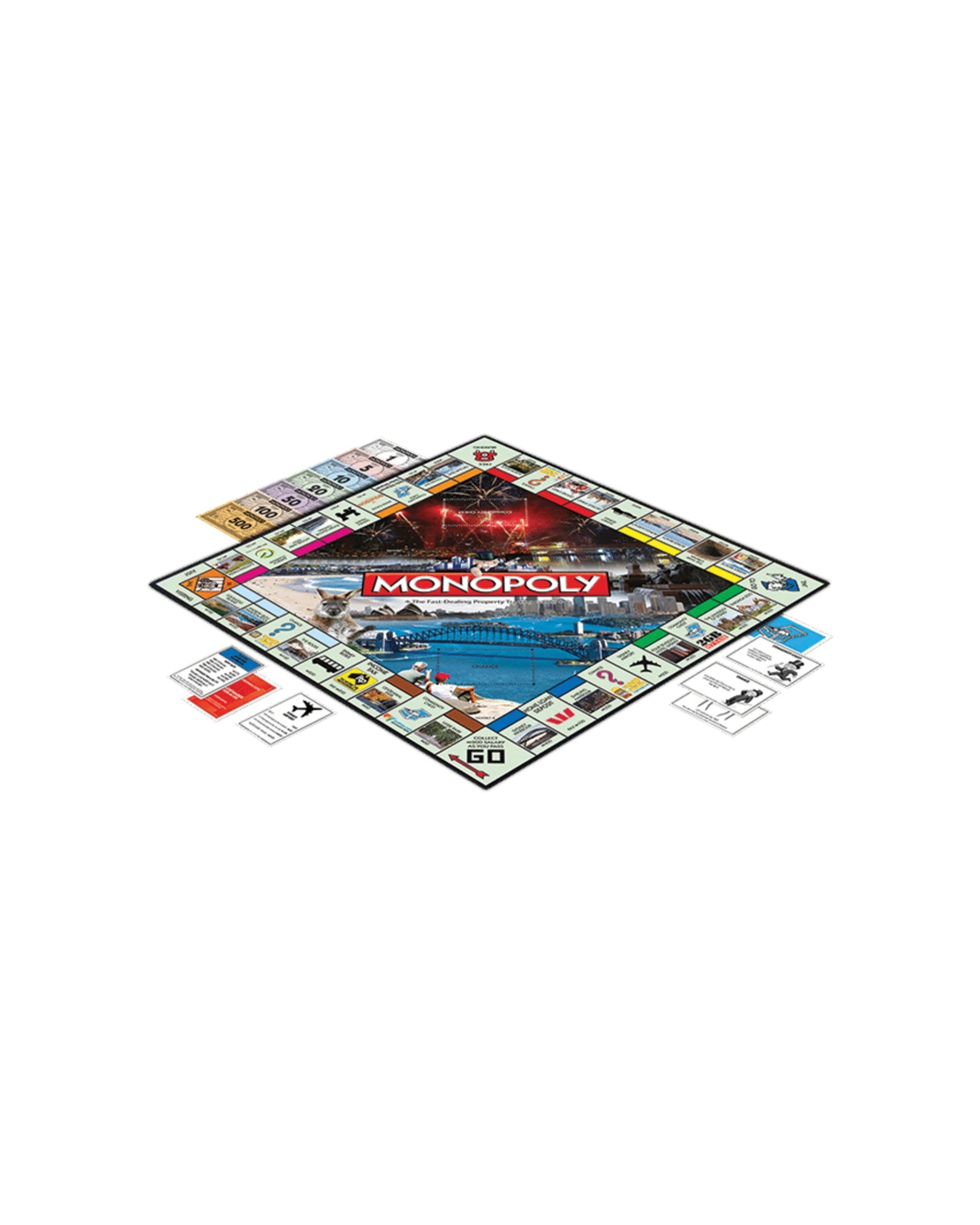 3 Monopoly Sydney And Adelaide Edition Strategy Board Games 2 Pack - Multi, 3 of 5