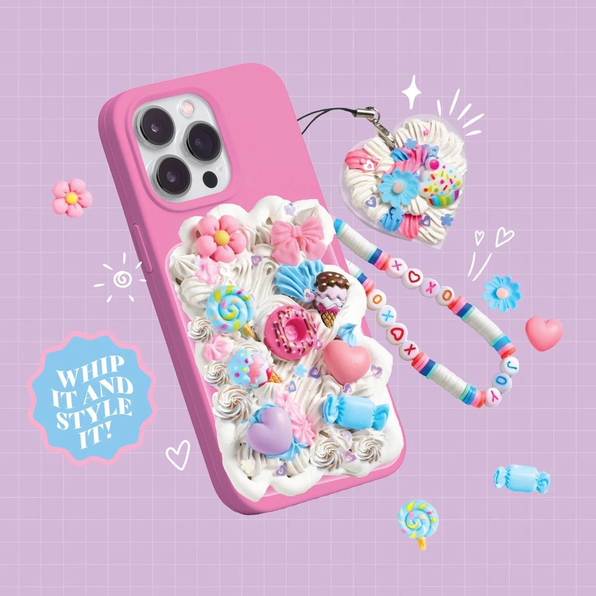 8 Oh My Craft! Tech Decor and Accessories Whipped Clay Kit, 8 of 9