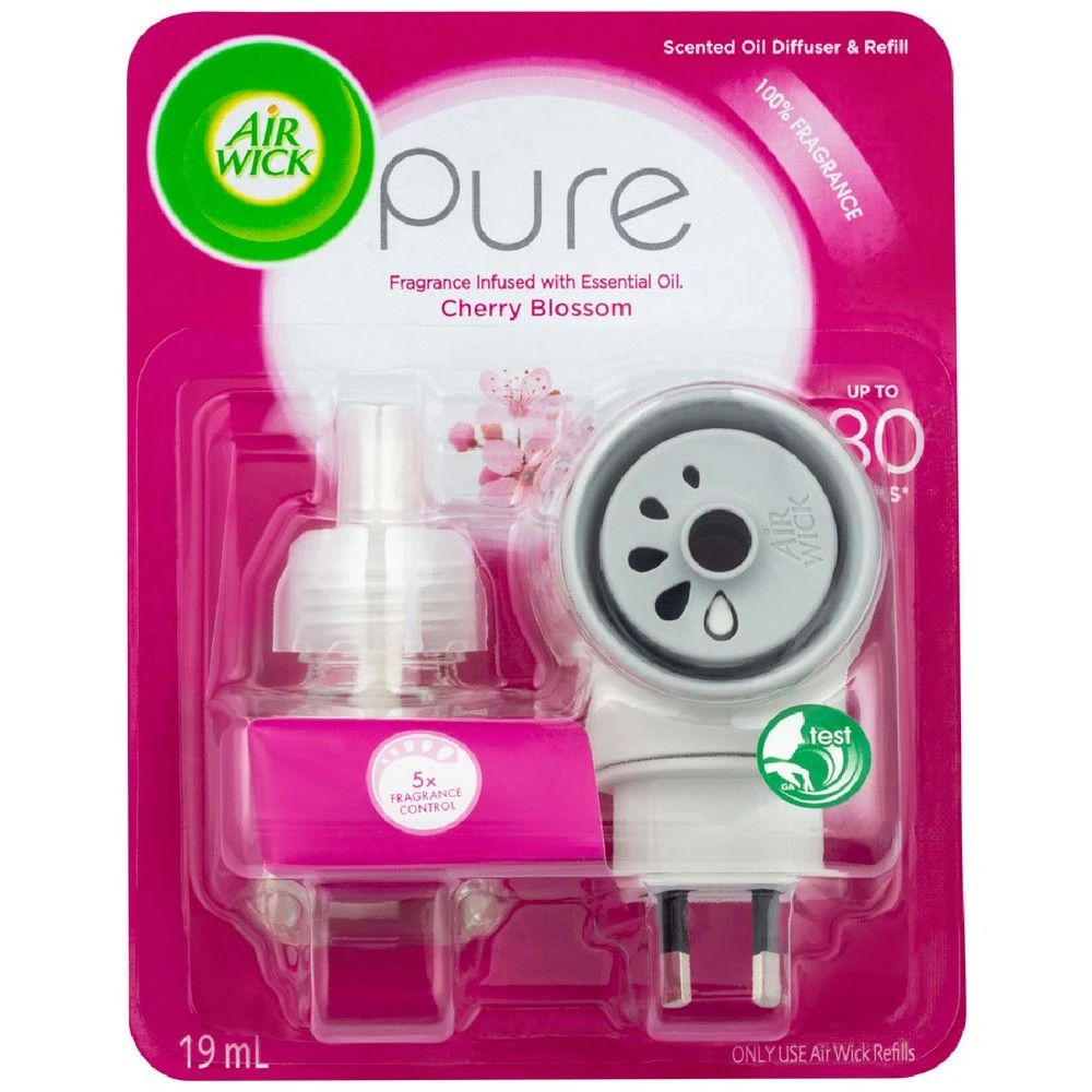 1 Air Wick Essential Oil Plug In Cherry Blossom 19mL, 1 of 1