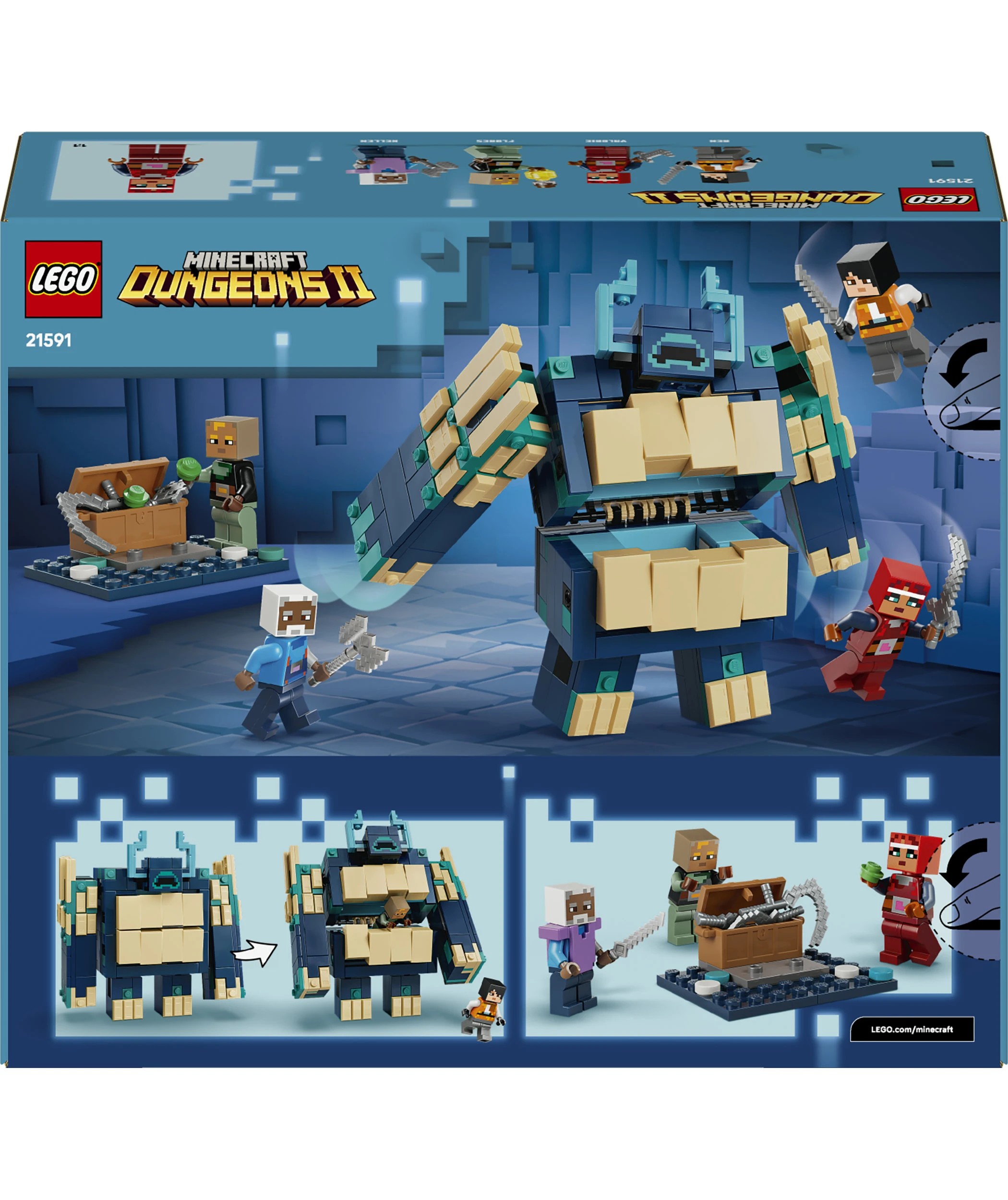 10 LEGO Minecraft The Twisted Warden Battle 21591, 10 of 10