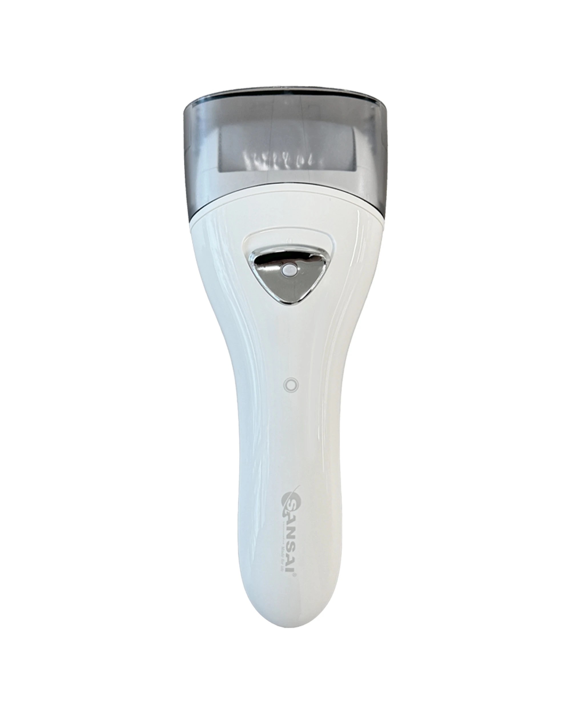 1 Sansai Rechargeable Wireless Foot Scrubber Callus Remover With 3 Roller Heads - Multi, 1 of 3