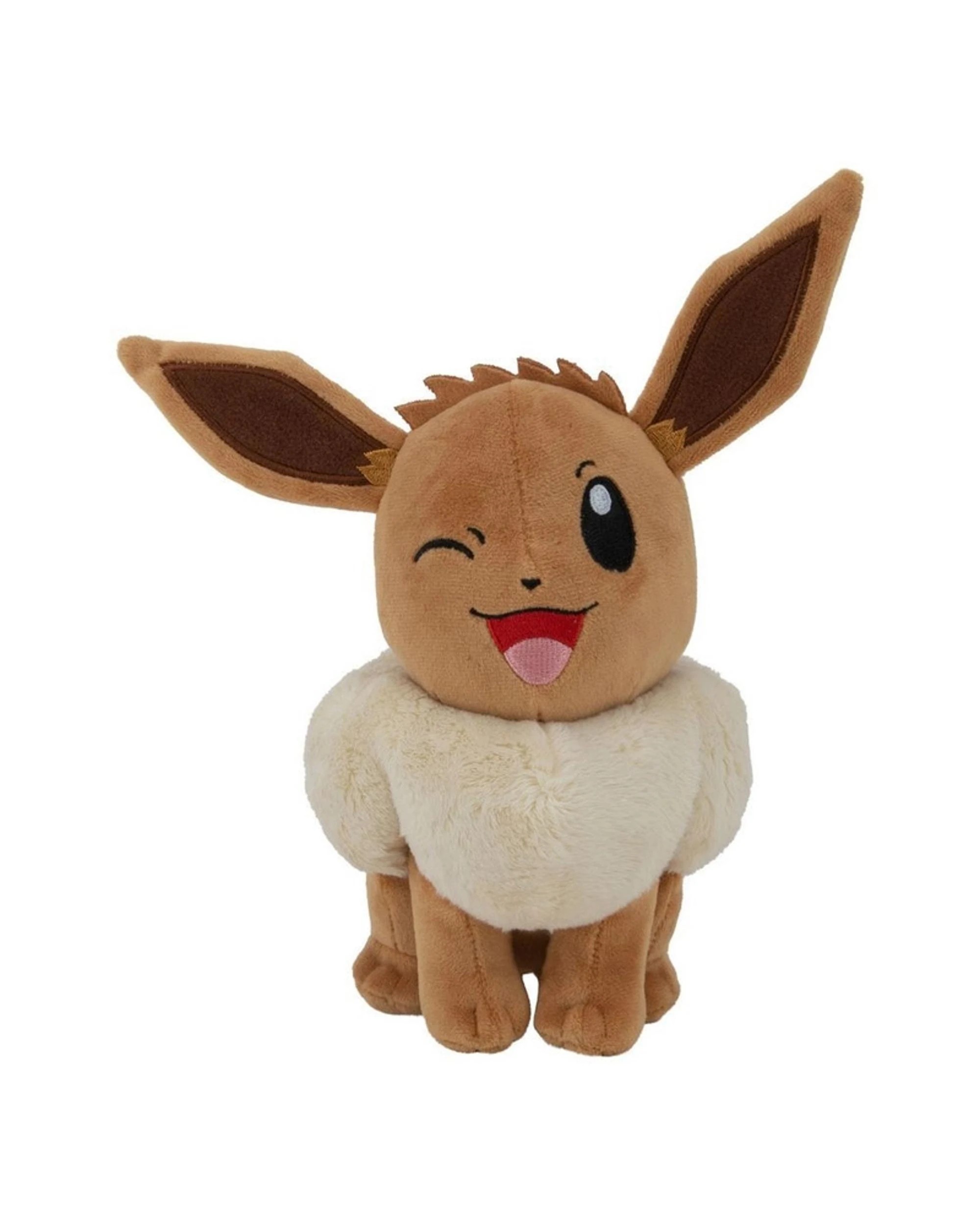1 Pokemon 8 inch Eevee Winking Plush, 1 of 5