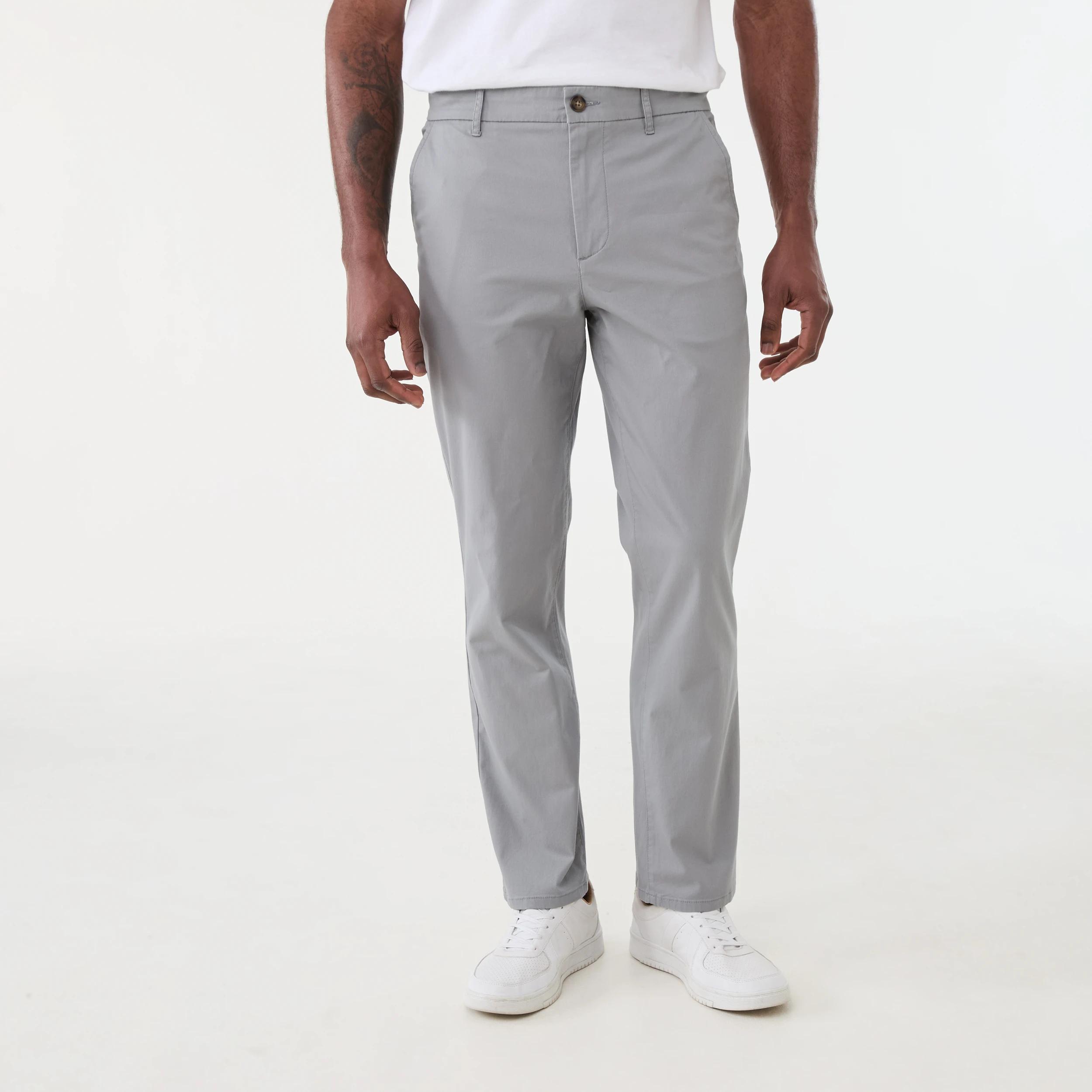 1 Straight Casual Chino Pants WILD DOVE, 1 of 5