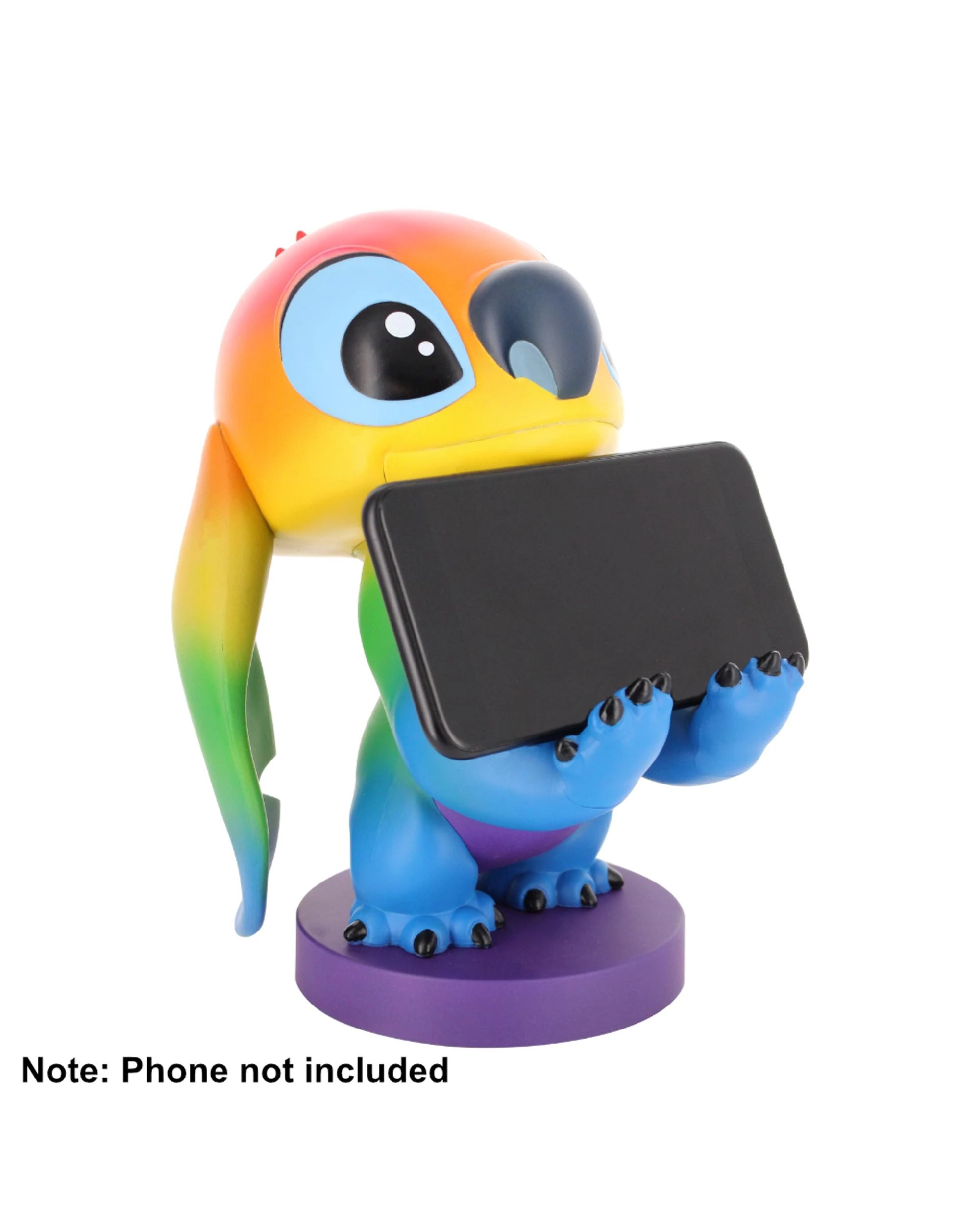 3 Cable Guys Disney Lilo and Stitch Rainbow Stitch Phone and Controller Holder, 3 of 7