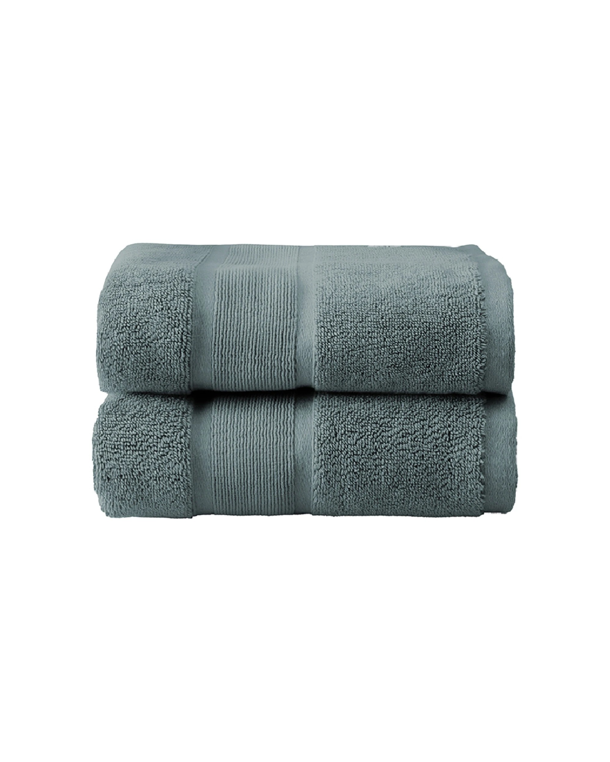 3 2PK Ultimate Alanya Bath Mat/Towel 850Gsm Slate - Grey, 3 of 3
