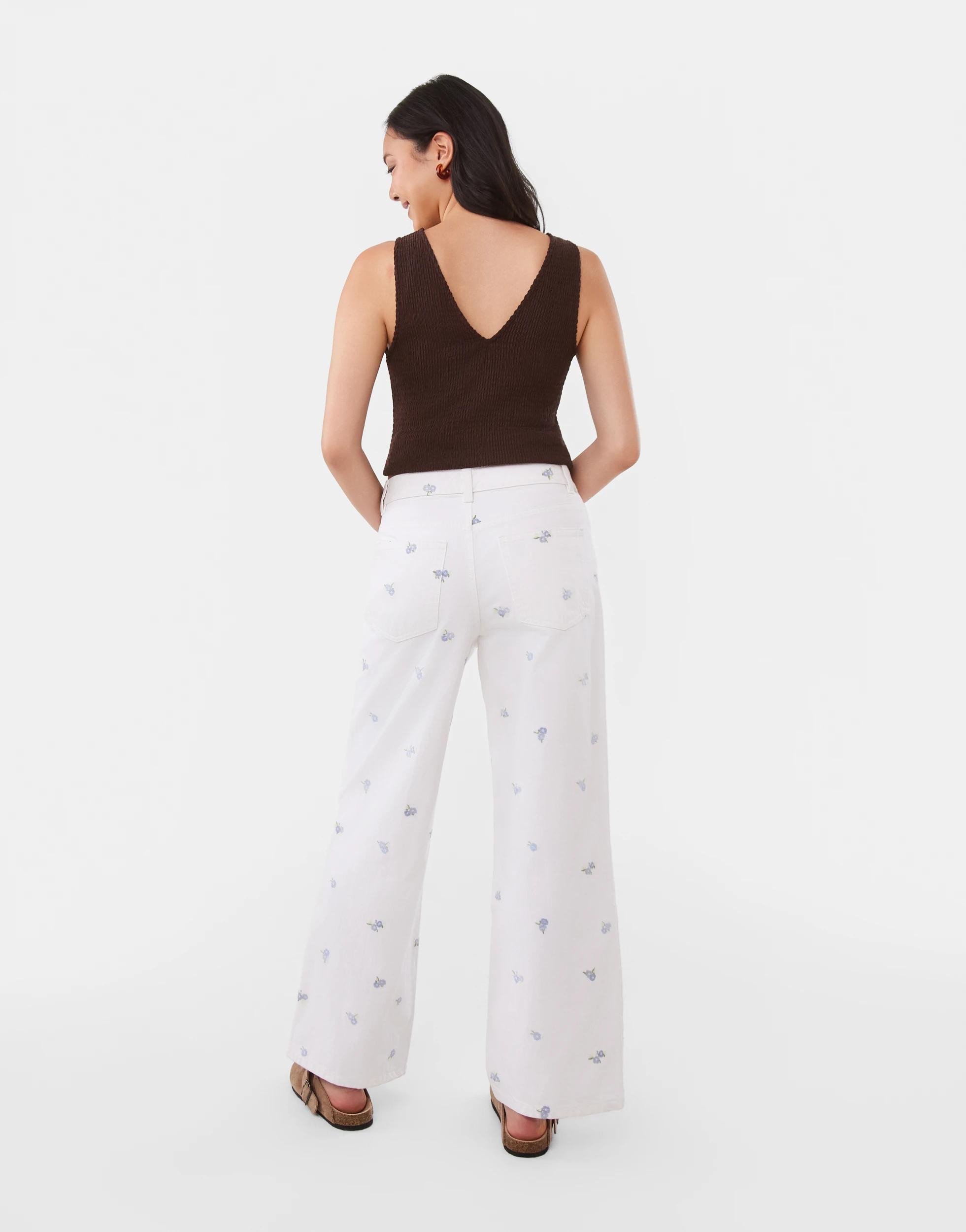 4 Embroidered Jeans Ditsy Emb, 4 of 9